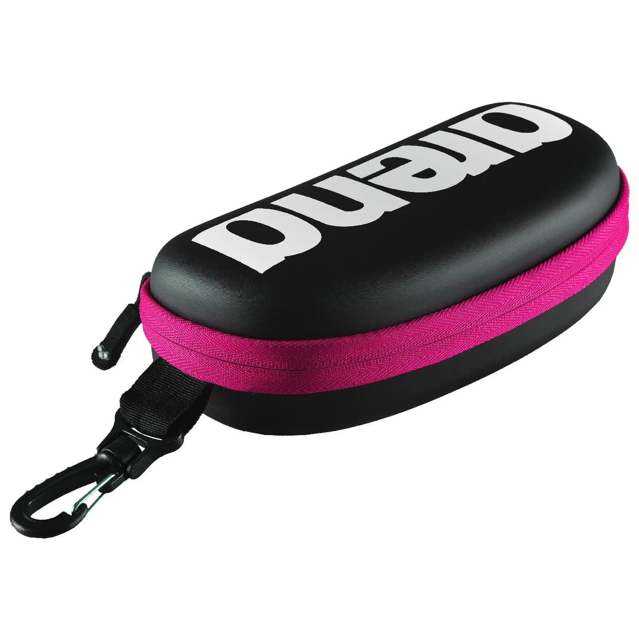 Кутия за плувна очила Arena Goggle Case Swimming goggles - Black / White / Fuchsia