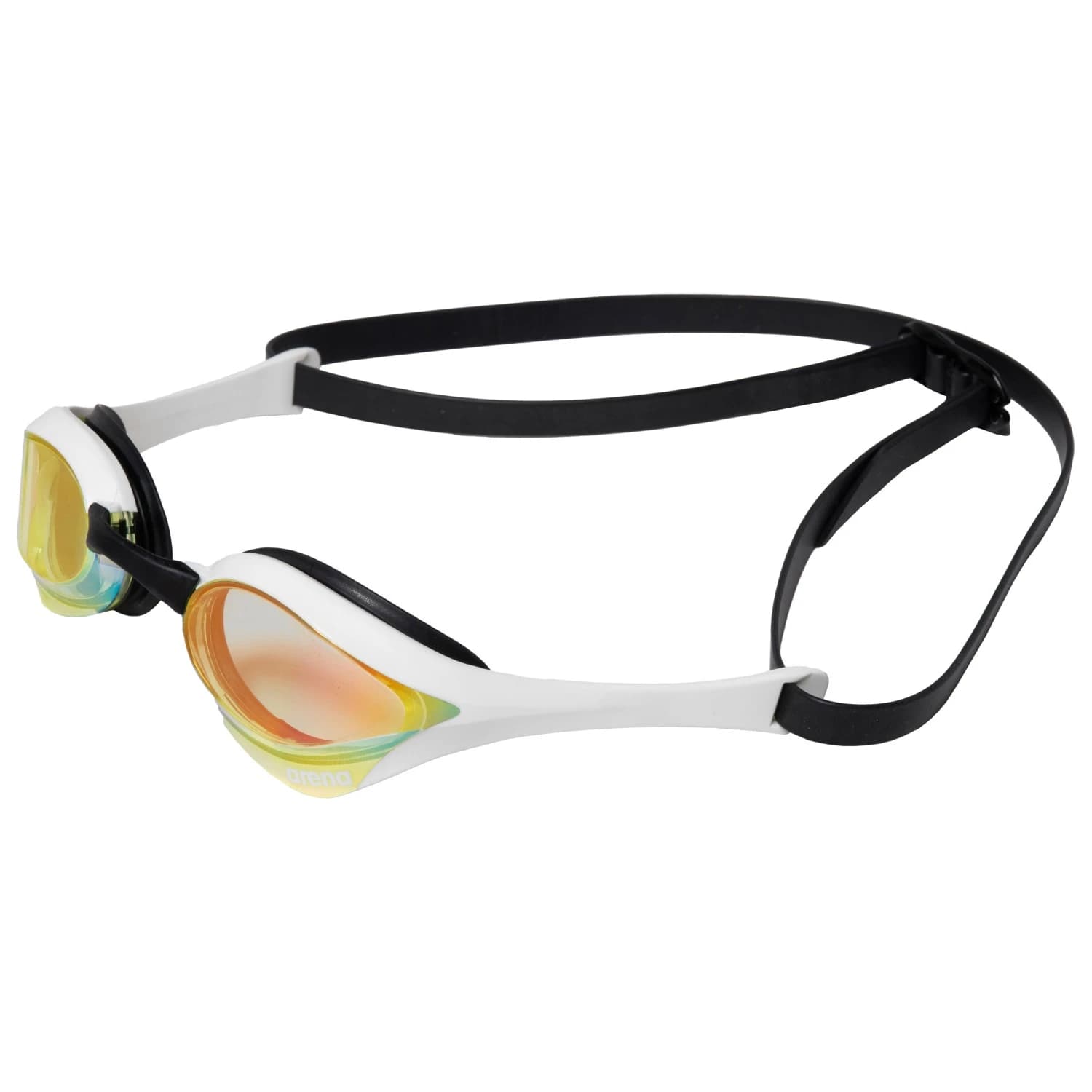 Плувни очила Arena Cobra Ultra Swipe Mirror Swimming goggles - Yellow Copper / White