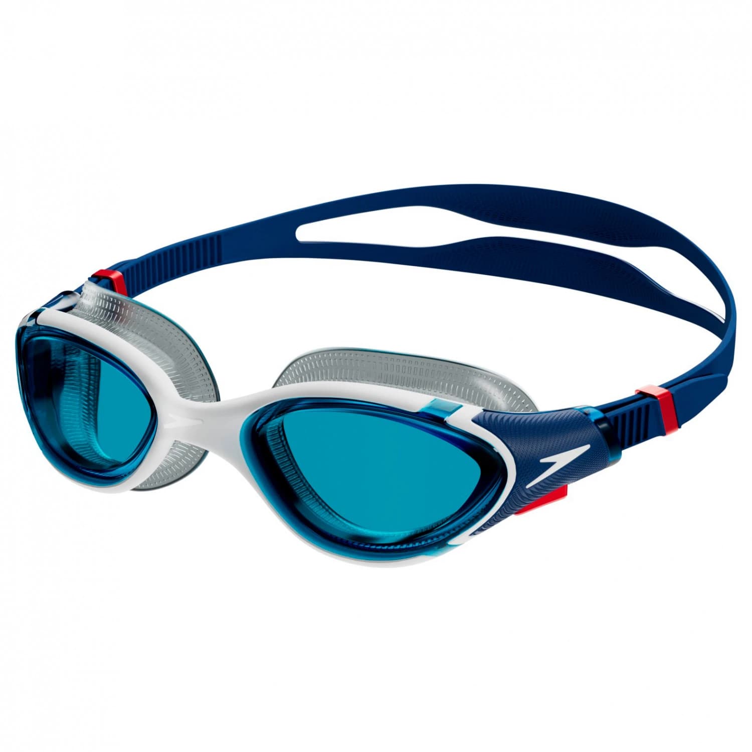 Плувни очила Speedo Biofuse 2.0 Swimming goggles - Ammonite Blue / White / Red / Blue