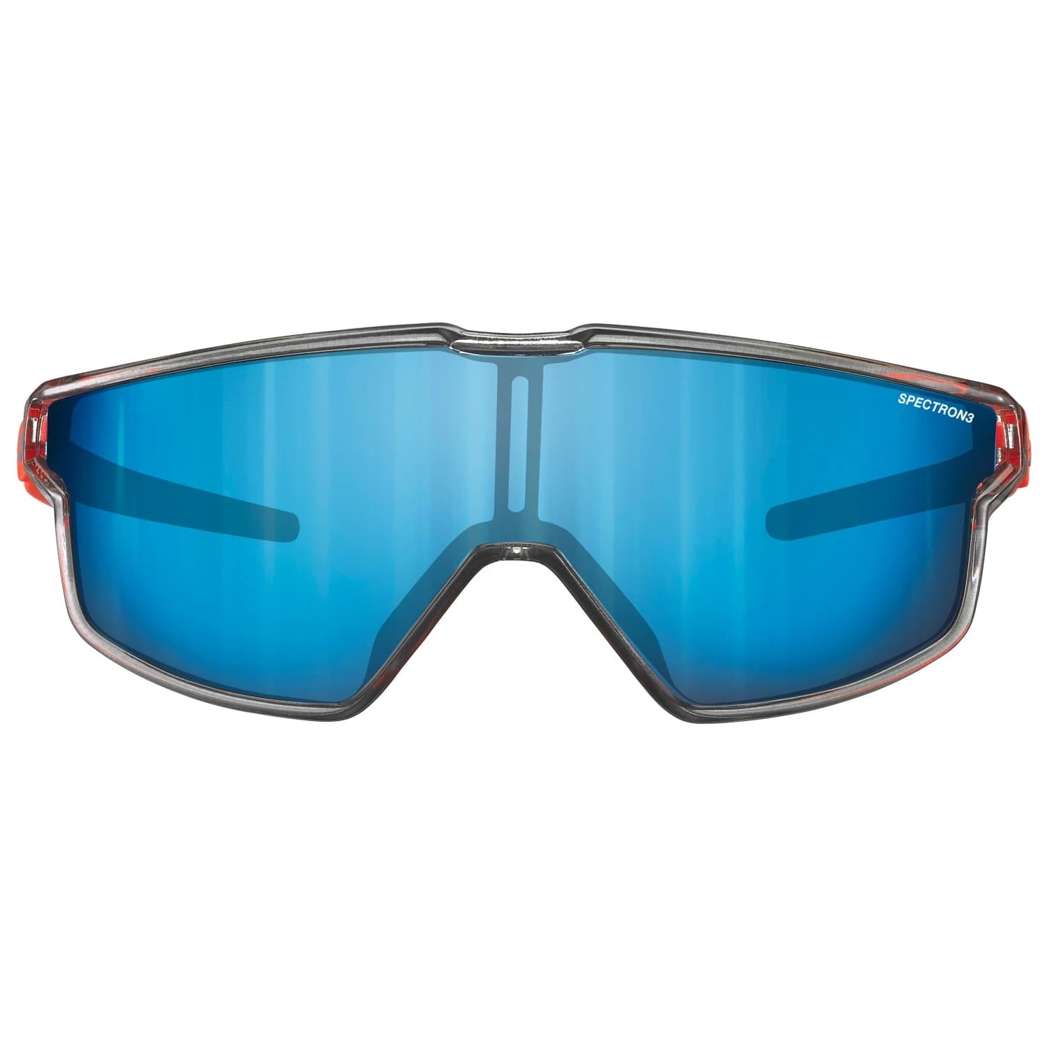 Детски очила за колоездене Julbo Kid's Fury Mini Spectron 3 Cycling glasses - Grey / Neon Orange / Smoke Grey