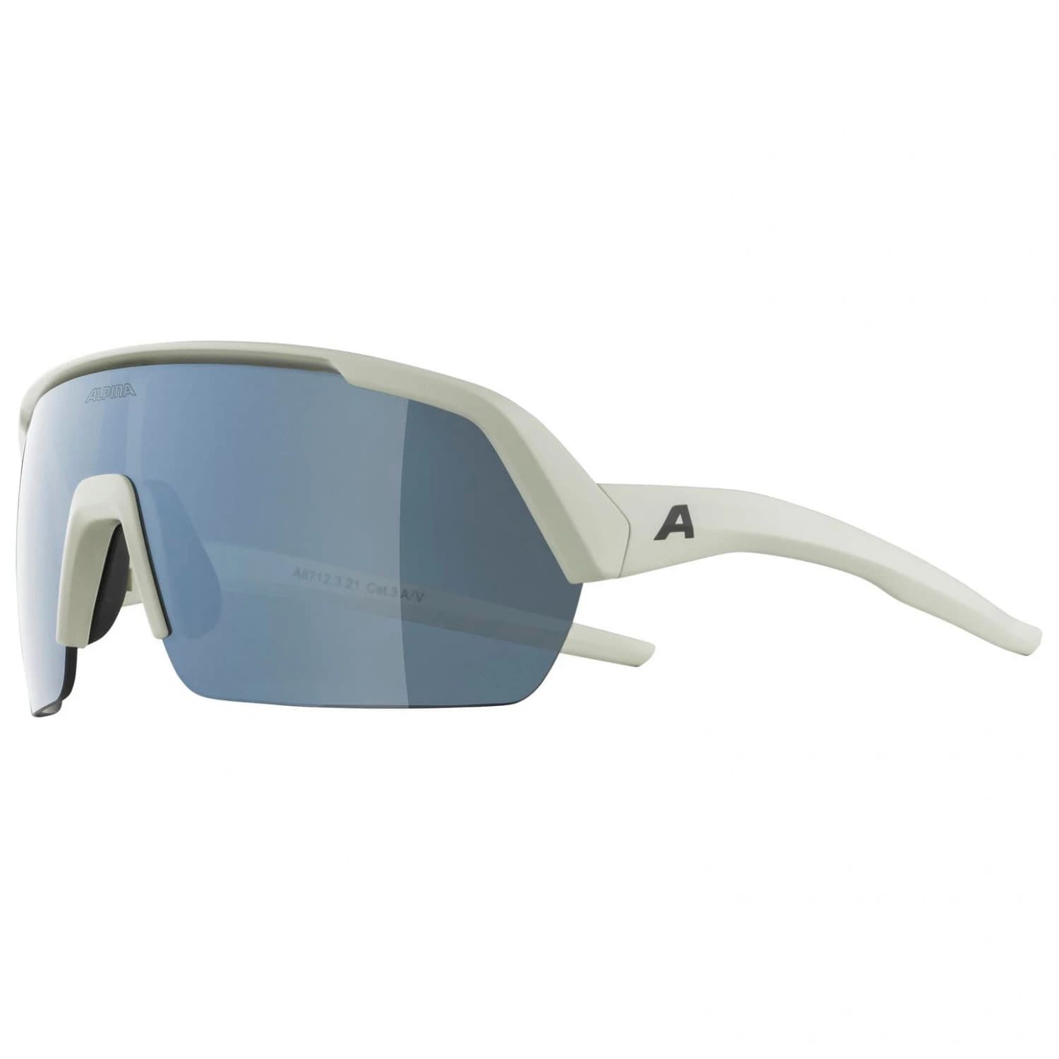 Очила за колоездене Alpina Turbo HR Mirror Cat. 3 Cycling glasses - Cool / Grey Matt / Black Mirror