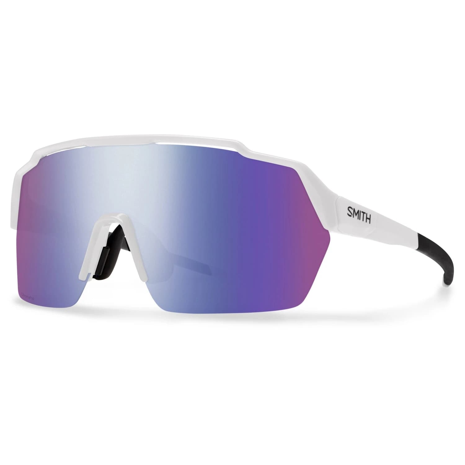 Очила за колоездене Smith Shift Split Mag Mirror S3 (VLT 15%) + S0 (VLT 89%) Cycling glasses - White