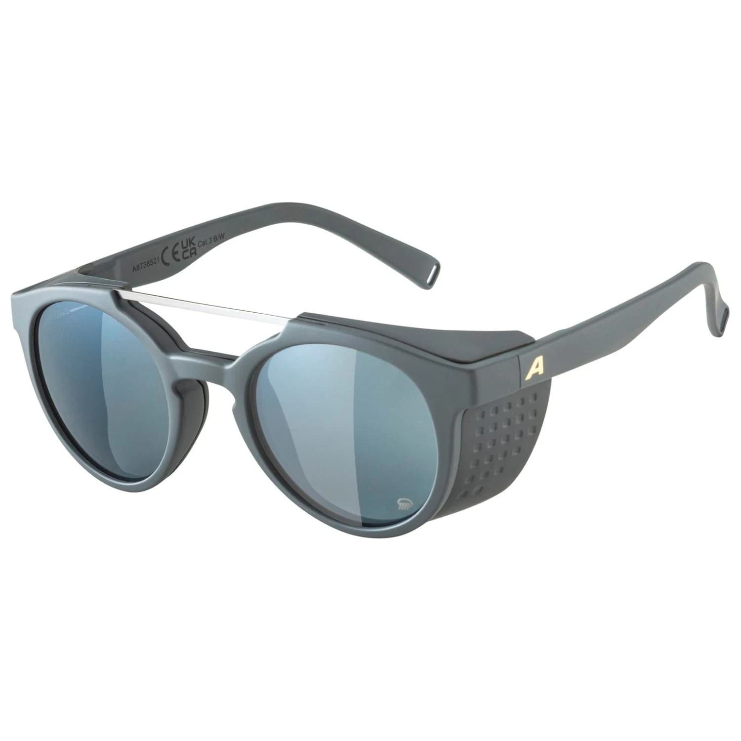 Алпийски очила Alpina Glace Polarized Mirror Cat. 3 Sunglasses - Midnight / Grey Matt / Black Mirror