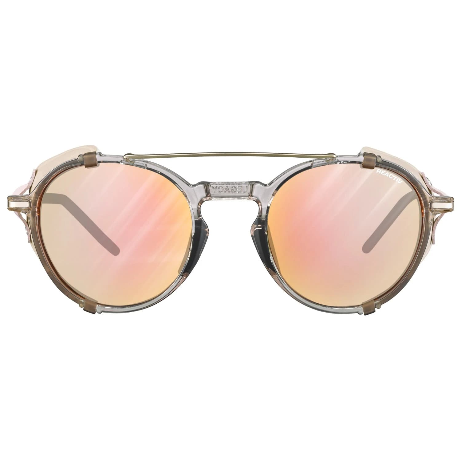 Алпийски очила Julbo Legacy Reactiv S 1-3 Glare Control (VLT 10-46%) Glacier glasses - Gold Rose / Beige / Rose