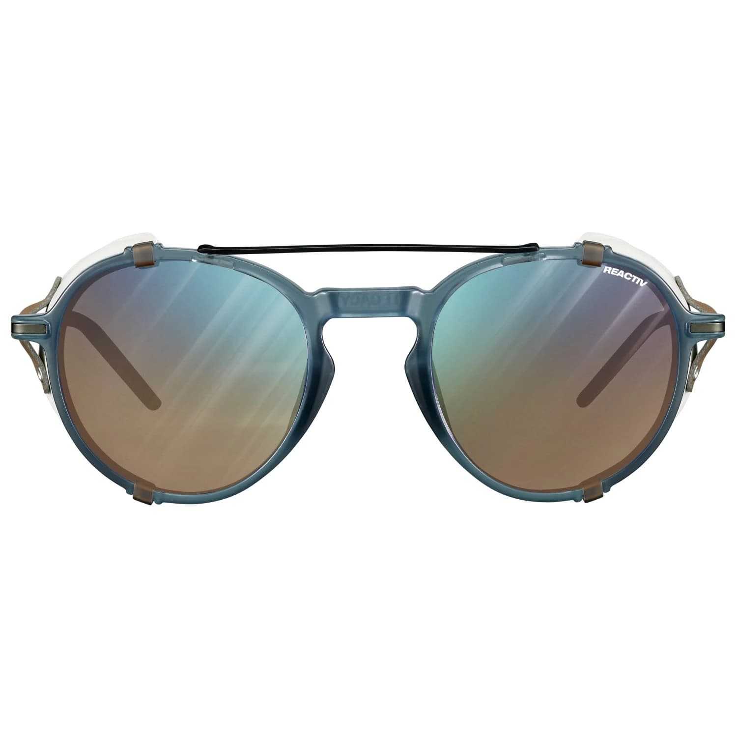 Алпийски очила Julbo Legacy Reactiv S2-4 (VLT 7-35%) Glacier glasses - Blue Transparent / Beige / Black / Blue Flash