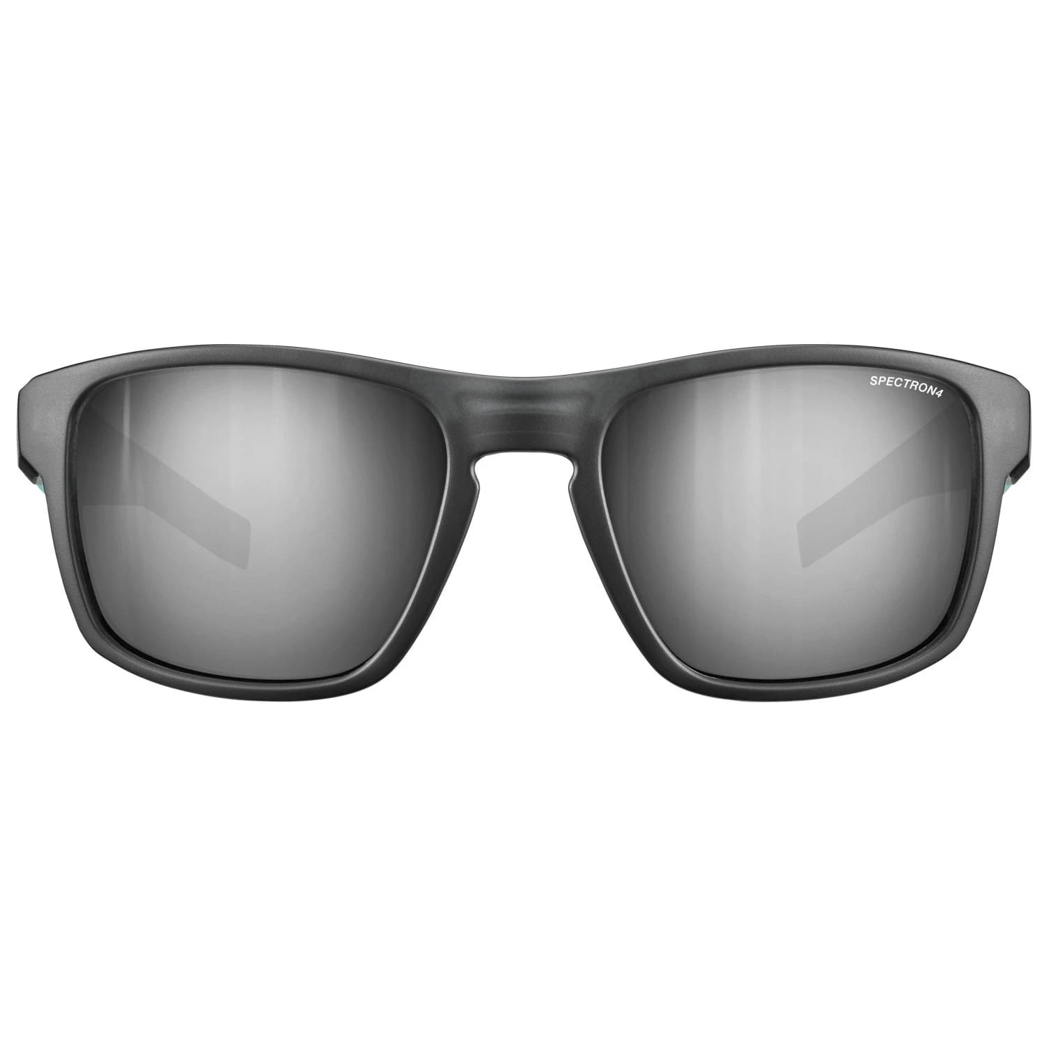 Слънчеви очила Julbo Shield M Spectron S4 (VLT 5%) Sunglasses - Black Transparent / Light Blue / Rose / Brown Silver Flash