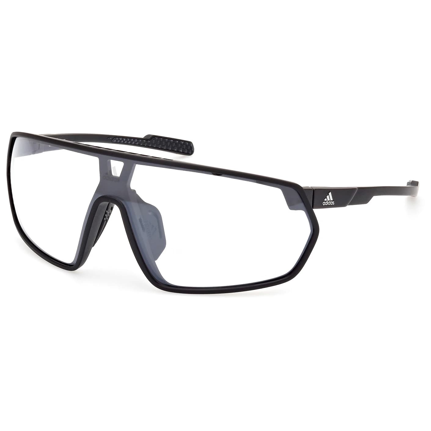 Очила за колоездене Adidas eyewear SP0089 Mirror Photochromic Cat. 0-3 Cycling glasses - Matte Black / Smoke Mirror