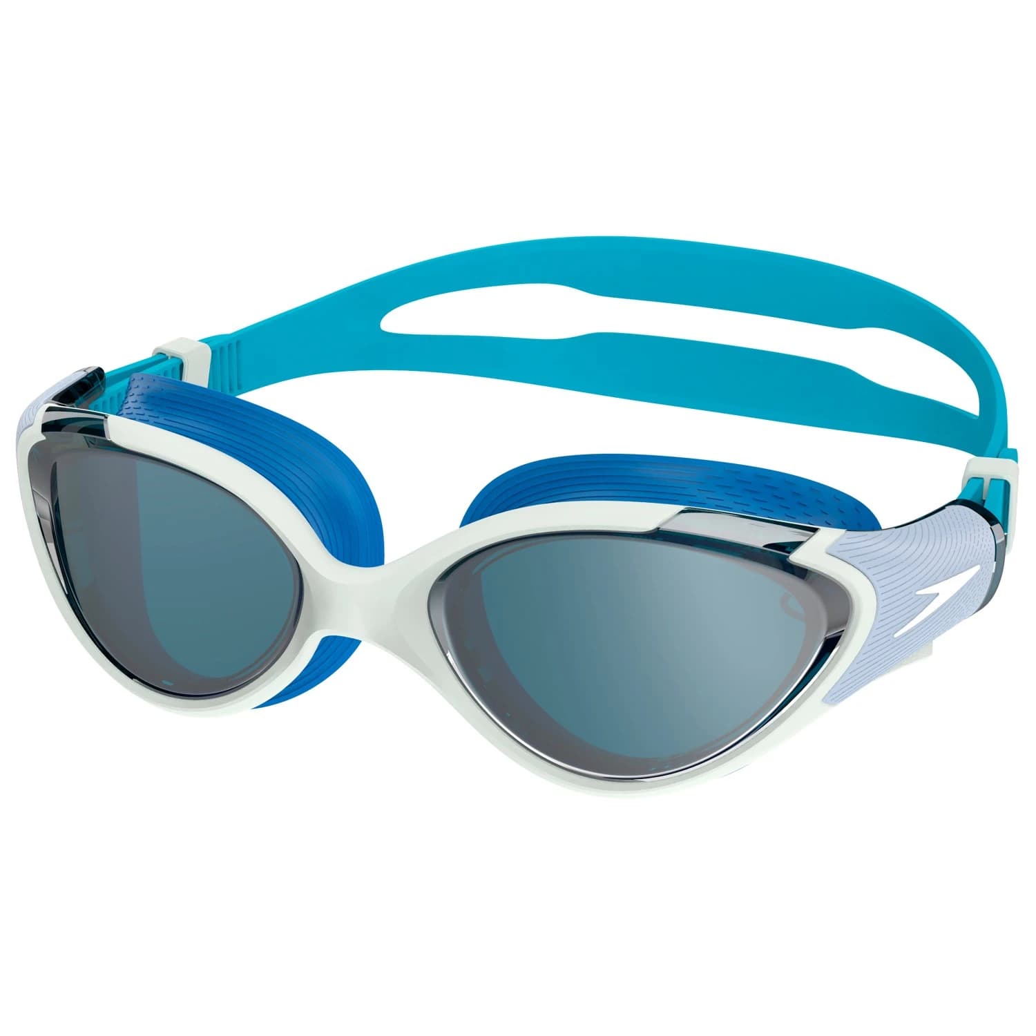 Дамски плувни очила Speedo Biofuse 2.0 Women's Mirror Swimming goggles - Light Honeydew / Cobalt / Silver Mirror