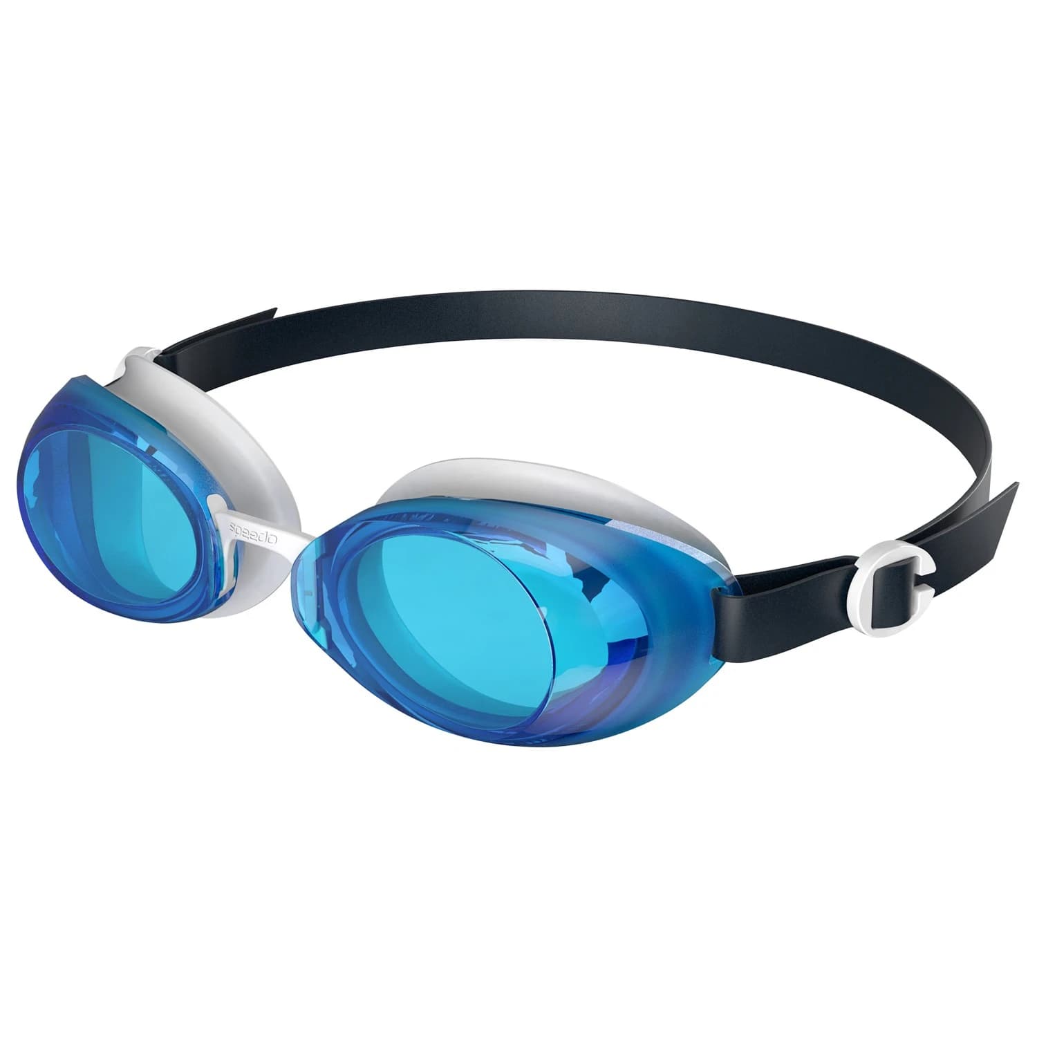 Плувни очила Speedo Jet 2.0 Swimming goggles - Bondi Blue / White / Charcoal Grey