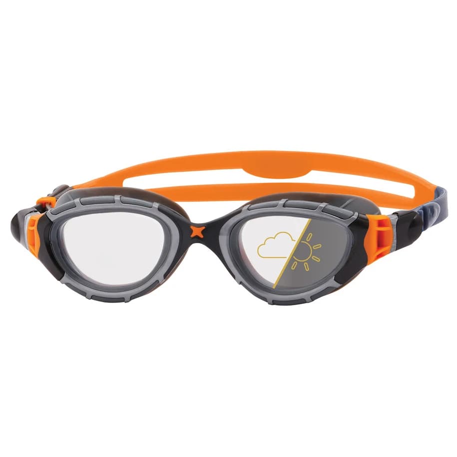 Плувни очила Zoggs Predator Flex Reactor Swimming goggles - Grey / Orange
