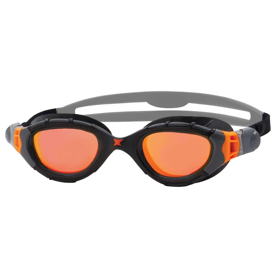 Плувни очила Zoggs Predator Flex Titanium Swimming goggles - Grey / Black