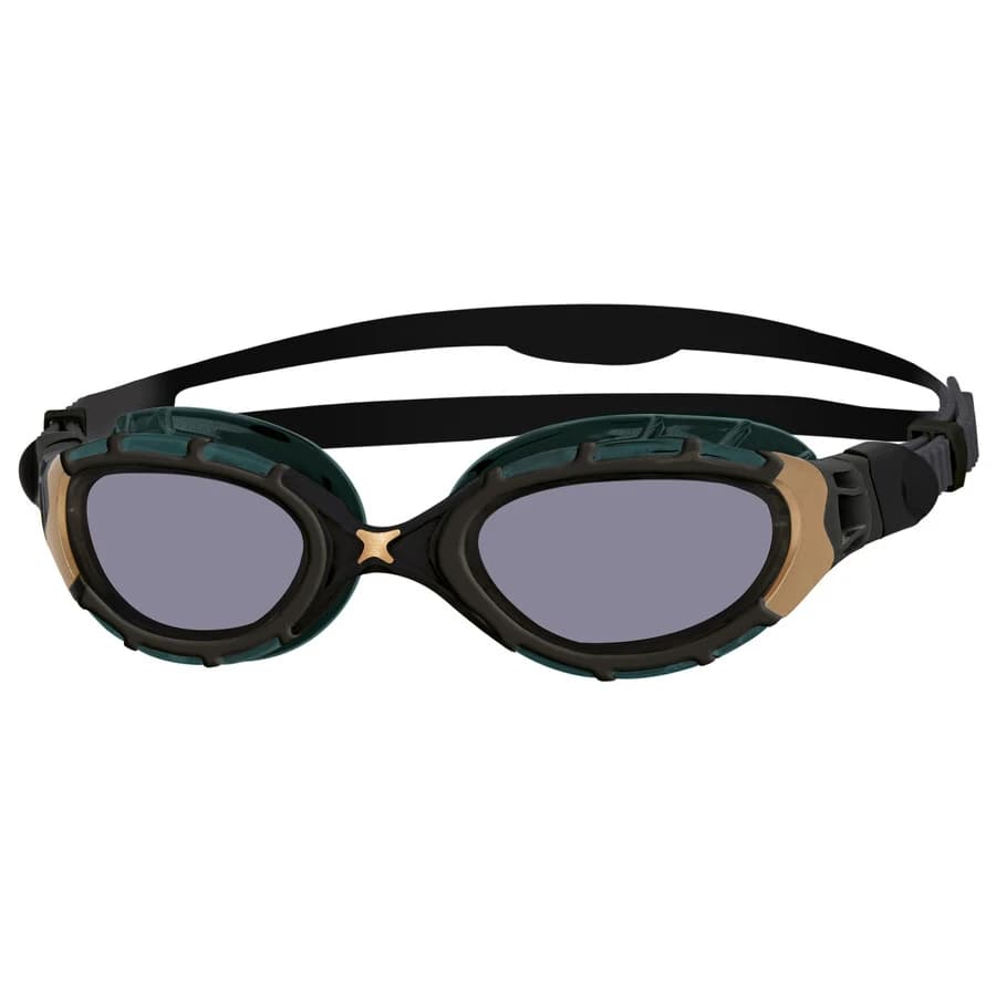 Плувни очила Zoggs Predator Flex Titanium Reactor Swimming goggles - Black / Gold