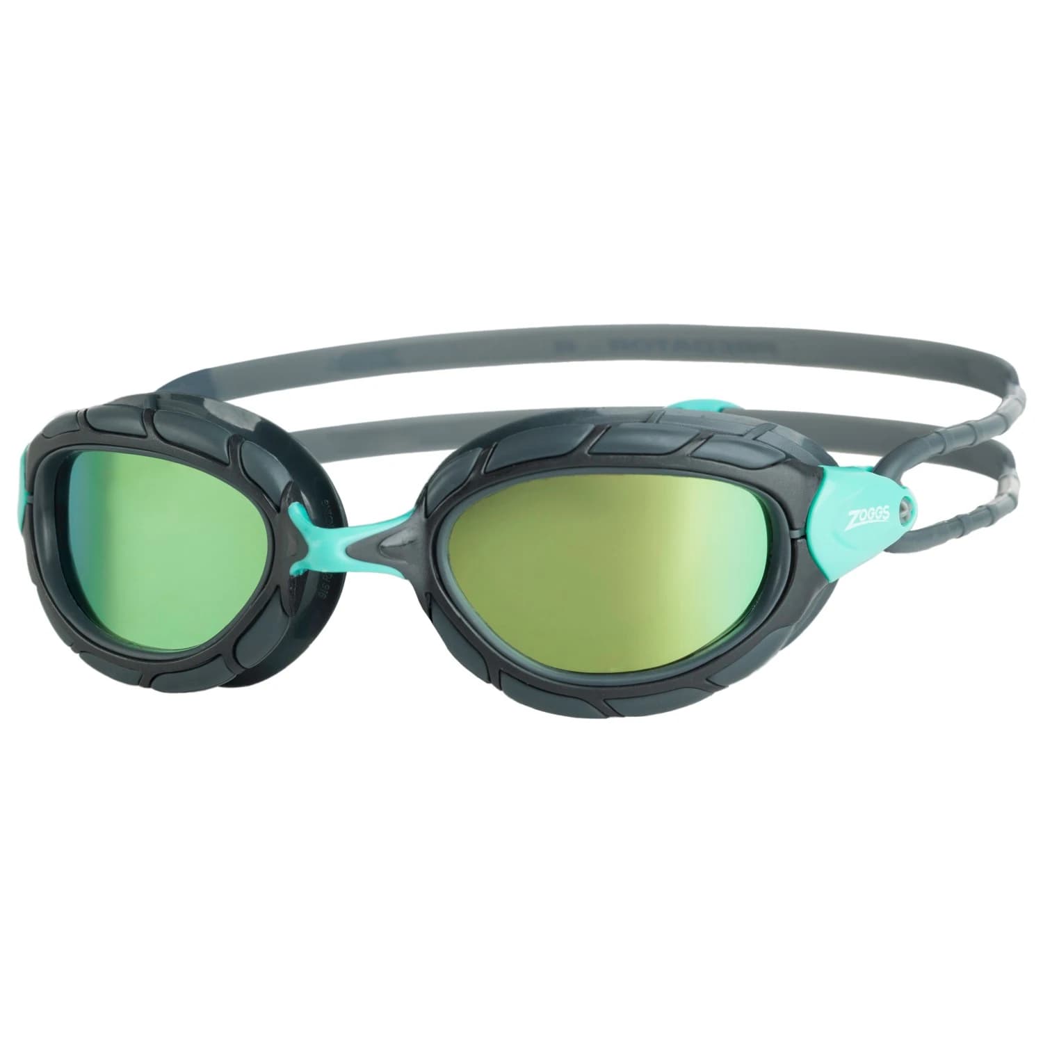 Плувни очила Zoggs Predator Titanium Reactor Swimming goggles - Grey / Turqoise