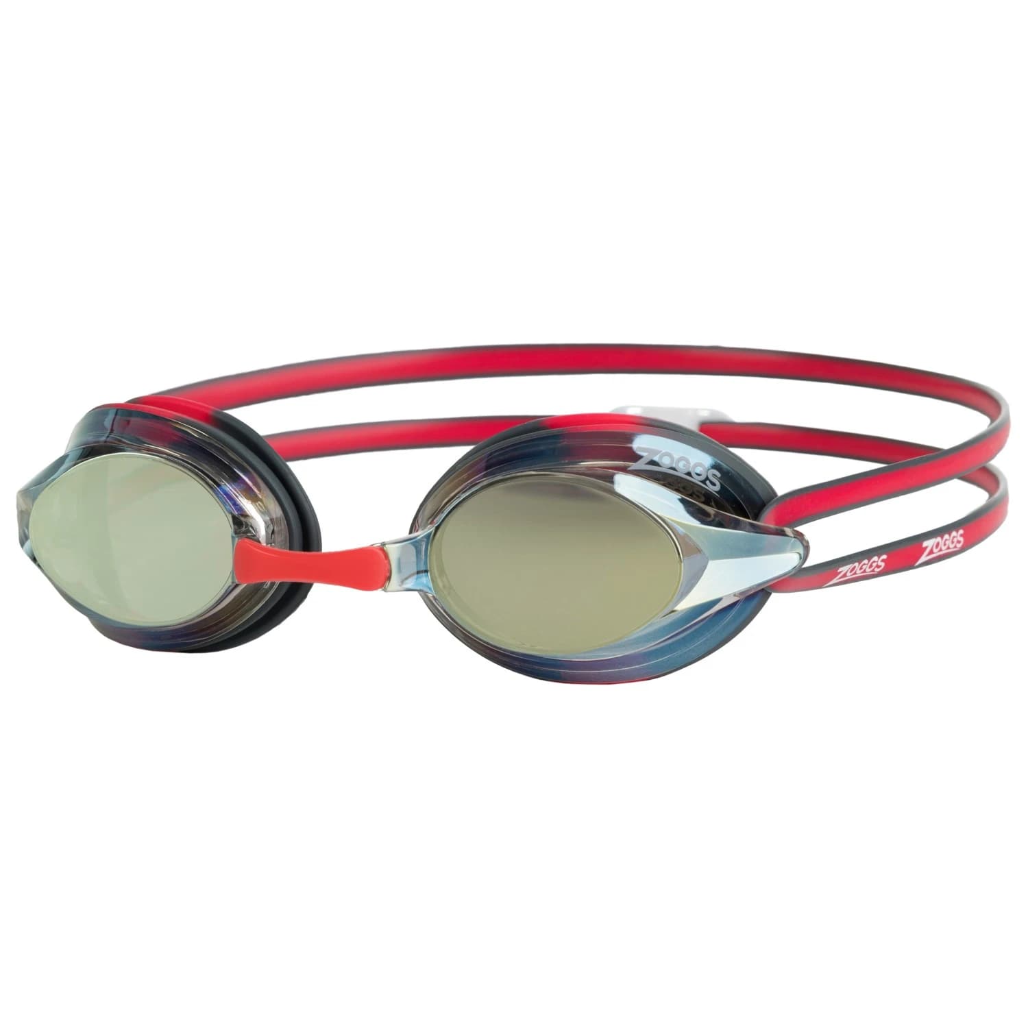 Плувни очила Zoggs Racer Titanium Swimming goggles - Grey / Red