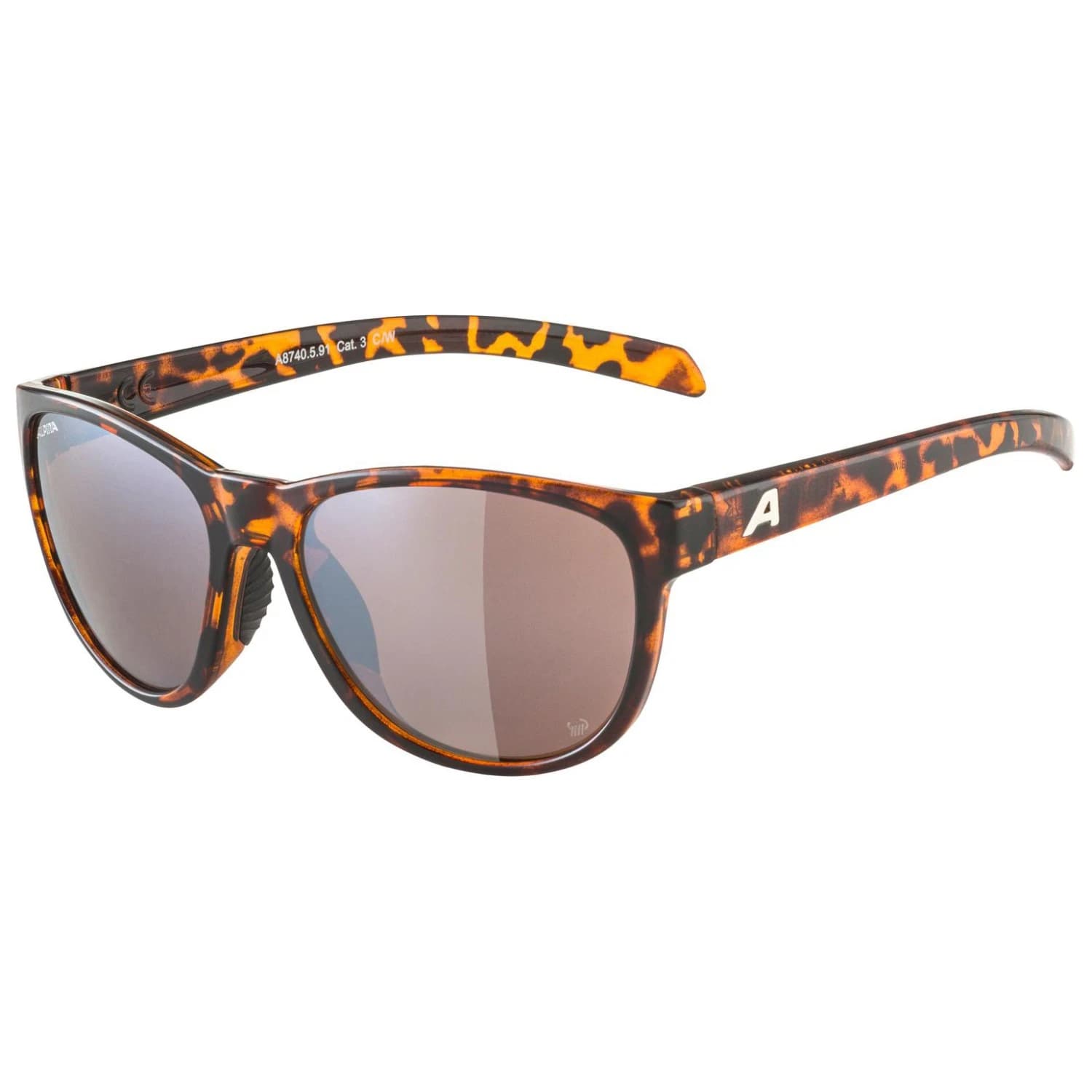 Слънчеви очила Alpina Nacan II Polarized S3 Sunglasses - Havana Gloss / Silver