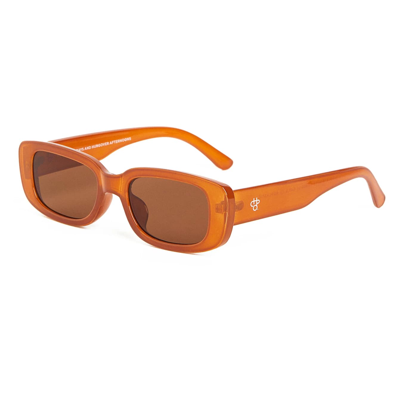 Слънчеви очила Chpo Nicole Cat. 3 Sunglasses - Mustard / Brown
