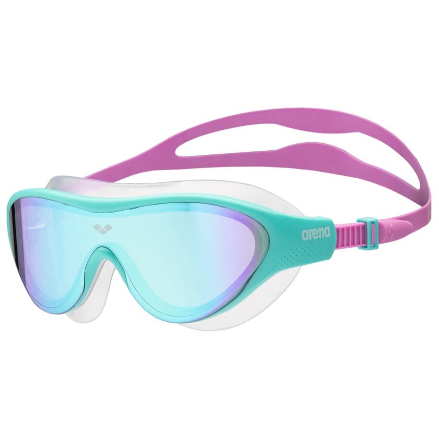 Детски плувни очила Arena Kid's The One Mask Mirror Swimming goggles - Blue / Water / Violet