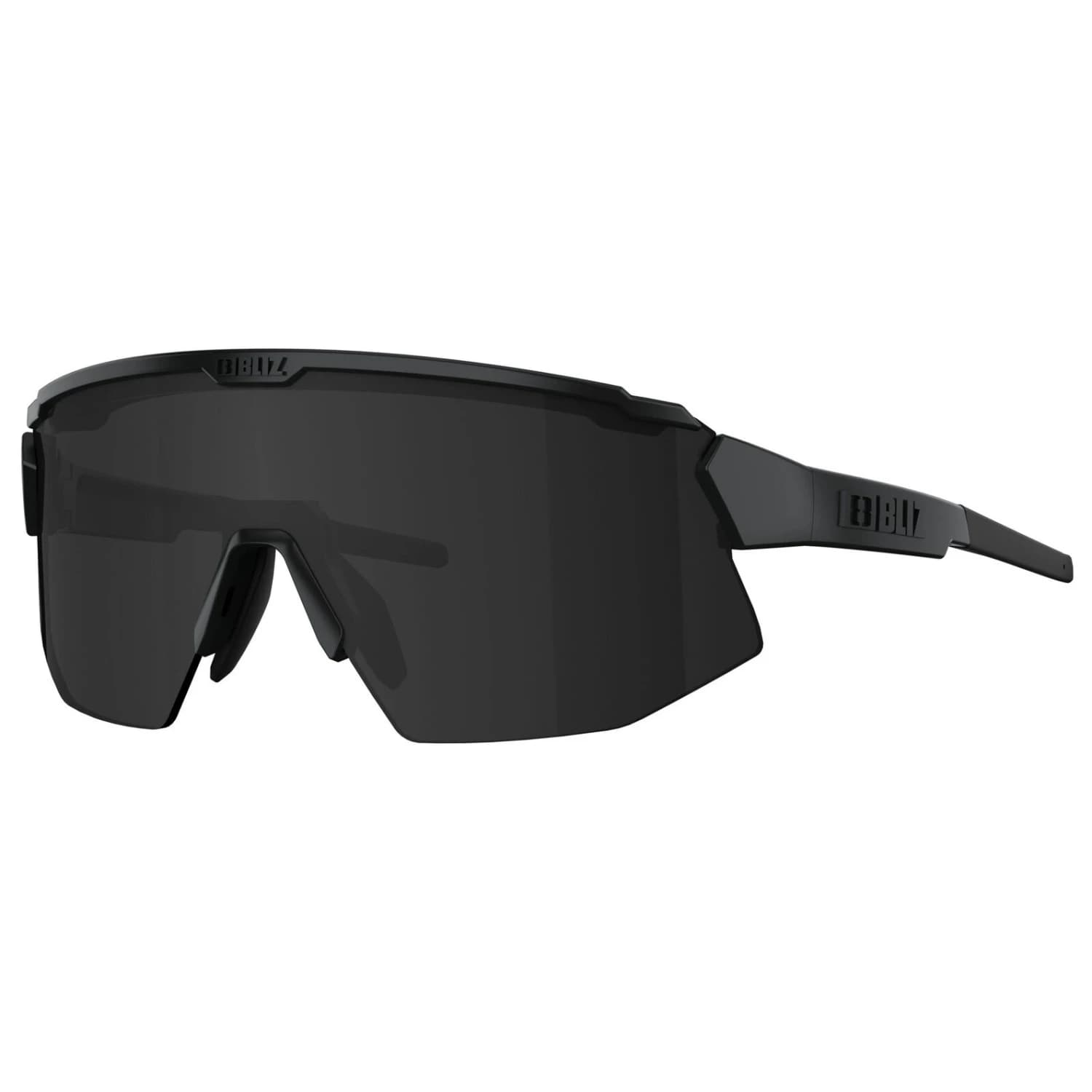 Очила за колоездене Bliz Breeze Small S3 (VLT 14%) + S1 (VLT 55%) Cycling glasses - Matt Black / Head Strap In Black