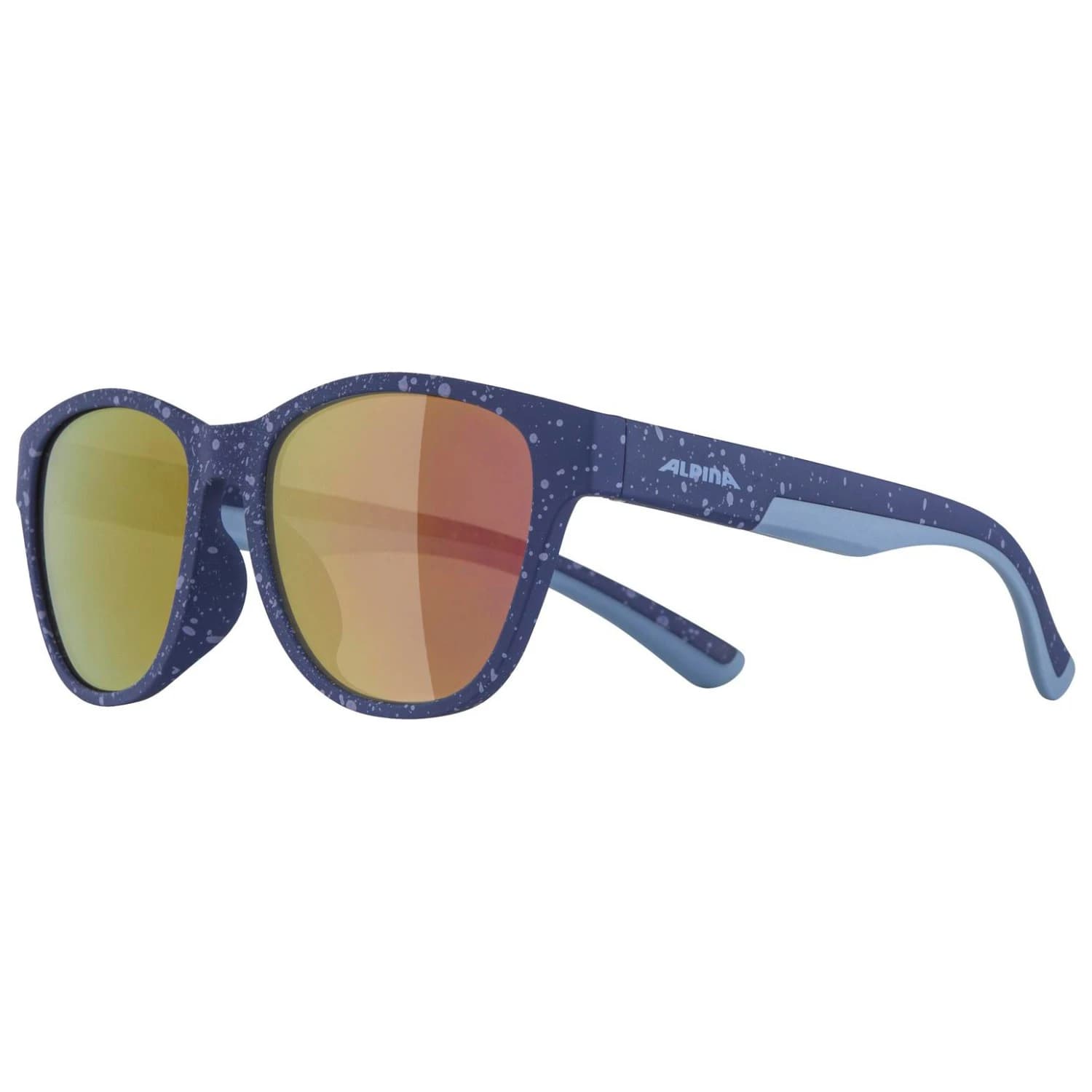 Детски слънчеви очила Alpina Kid's Flexxy Cool II Mirror S3 Sunglasses - Blue / Lilac Matt / Smoke Pink Mirror