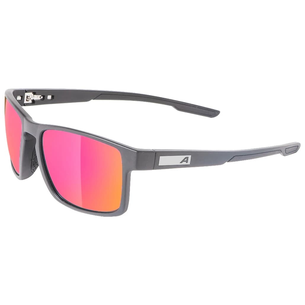 Слънчеви очила Alpina Stream Mirror S3 Sunglasses - Midnight Grey Matt / Purple Mirror