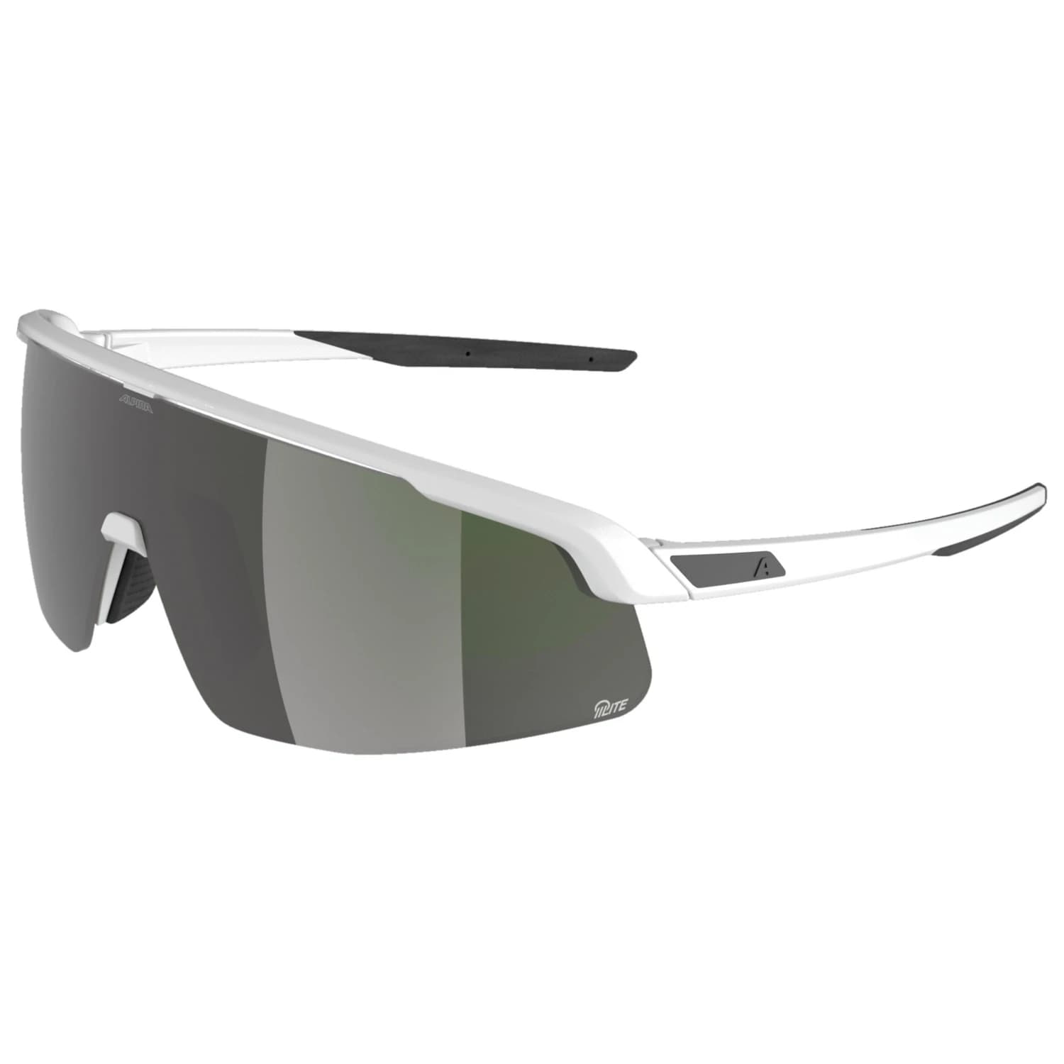 Слънчеви очила Alpina Turbo Pro S Q-Lite Mirror S3 Cycling glasses - white gloss / Q-Lite Silver Mirror