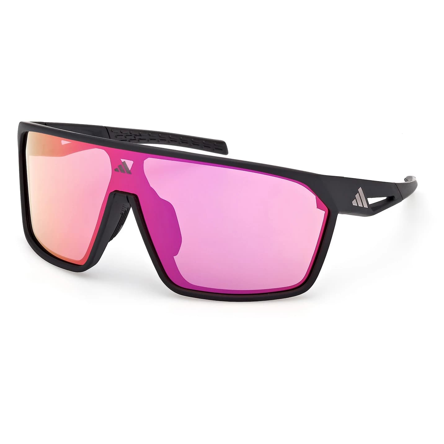 Очила за колоездене Adidas eyewear SP0108 Cat: 2 Cycling glasses - Matte Black / Gradient / Mirror Violet