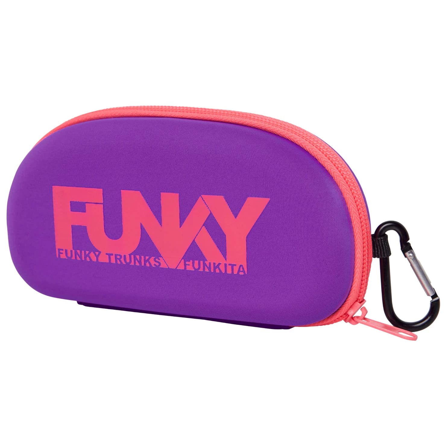 Аксесоар за очила Funky trunks Accessories Case Closed Goggle Case Eyewear pocket - Purple Punch