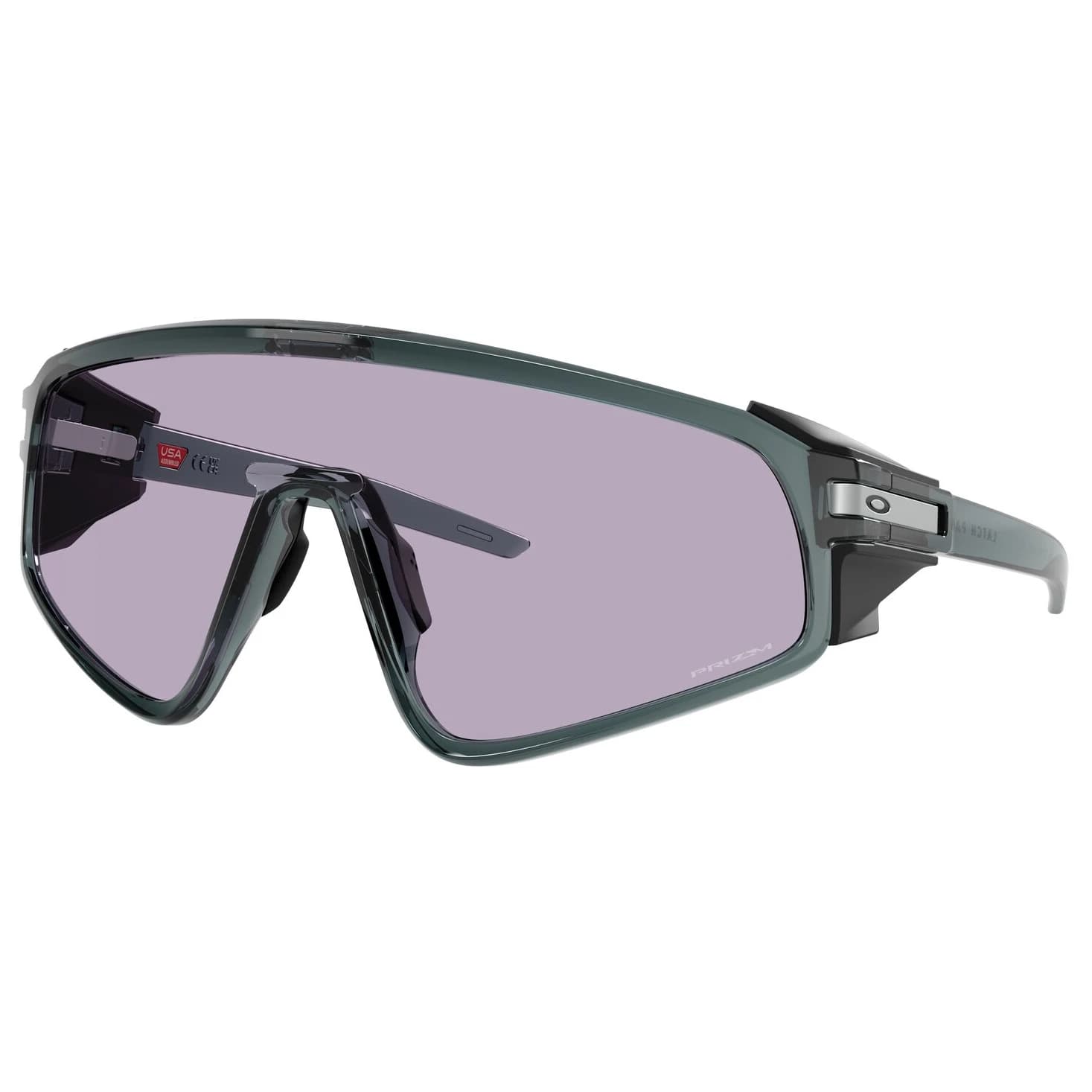 Мъжки очила за колоездене Oakley Latch Panel S2 VLT 34% Cycling glasses - Crystal Black