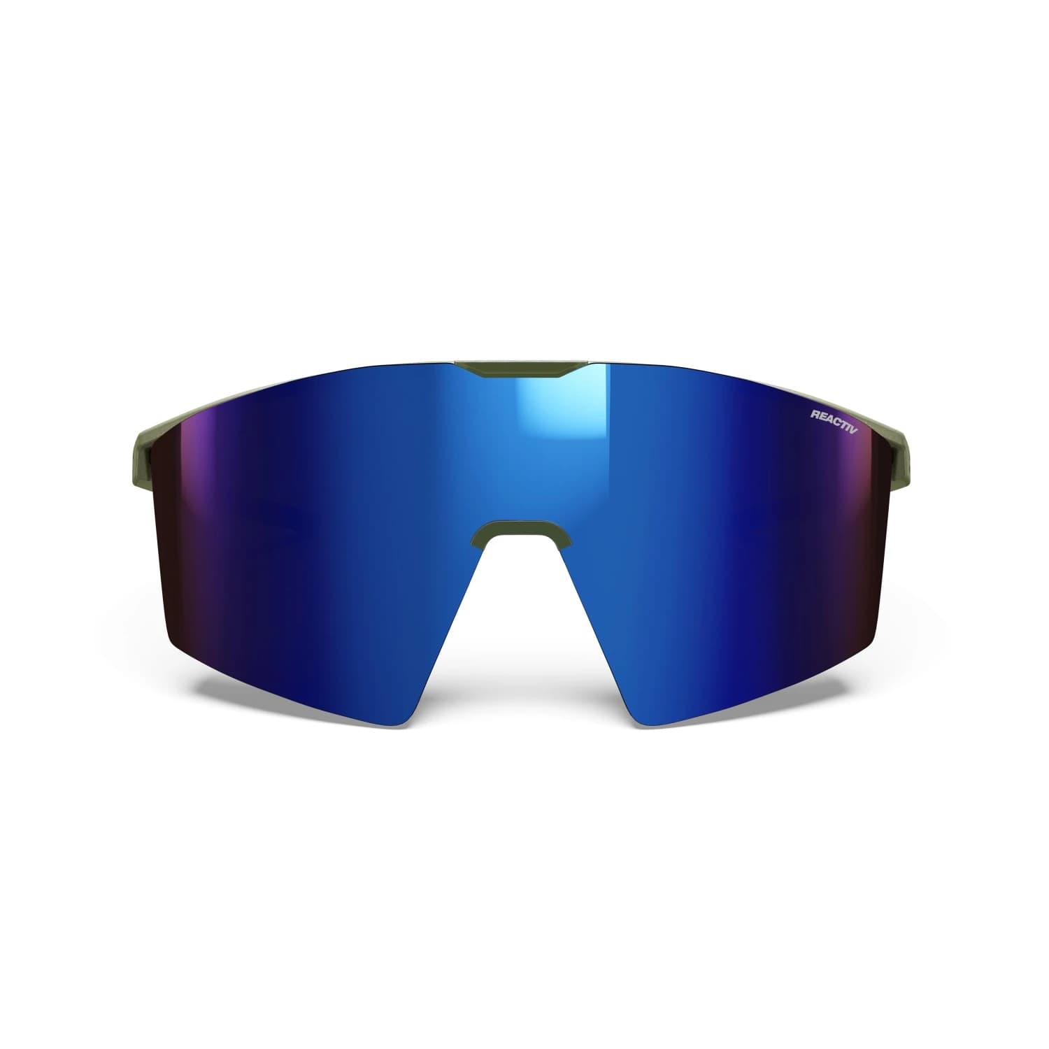 Алпийски очила Julbo Edge Cover Reactiv S2-4 (VLT 7-35%) Glacier glasses - Green Army / Black / Brown