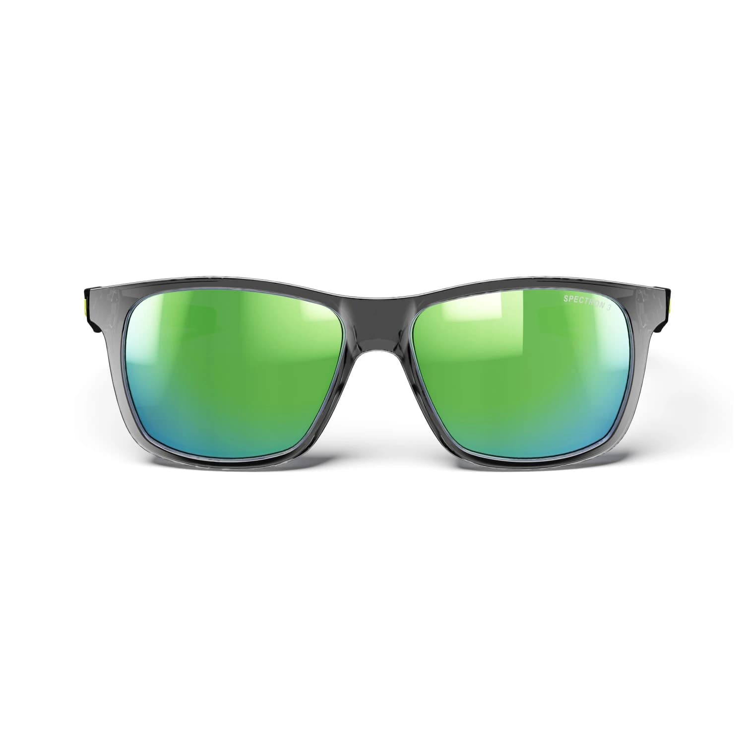 Детски слънчеви очила Julbo Kid's Elwood Spectron S3 (VLT 12%) Sunglasses - Black / Smoke Grey / Green Flash