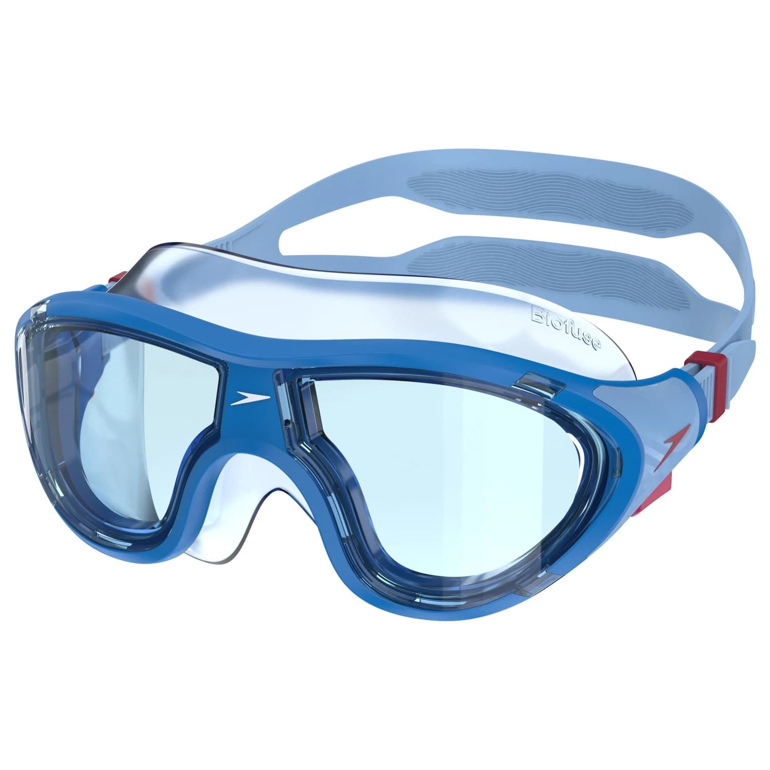 Детски плувни очила Speedo Kid's Junior Biofuse 2.0 Mask Swimming goggles - Lagoon Blue / Celeste