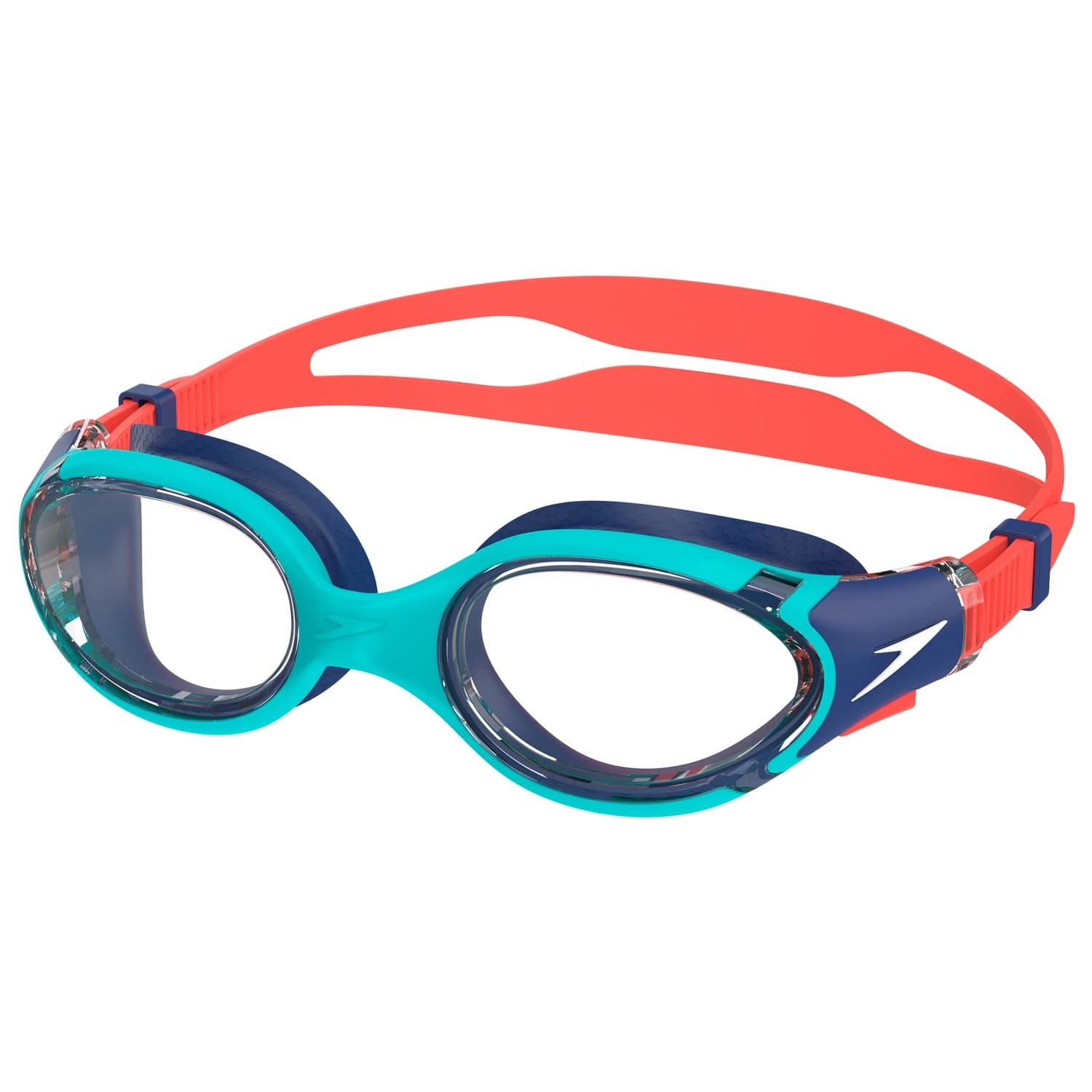 Детски плувни очила Speedo Kid's Junior Biofuse 2.0 Mask Swimming goggles - Aqua Breeze / Clear
