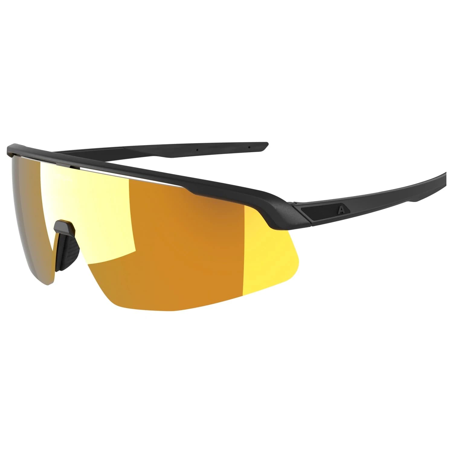 Слънчеви очила Alpina Turbo Pro S Q S3 (VLT 17%) Cycling glasses - Black Matt / Gold