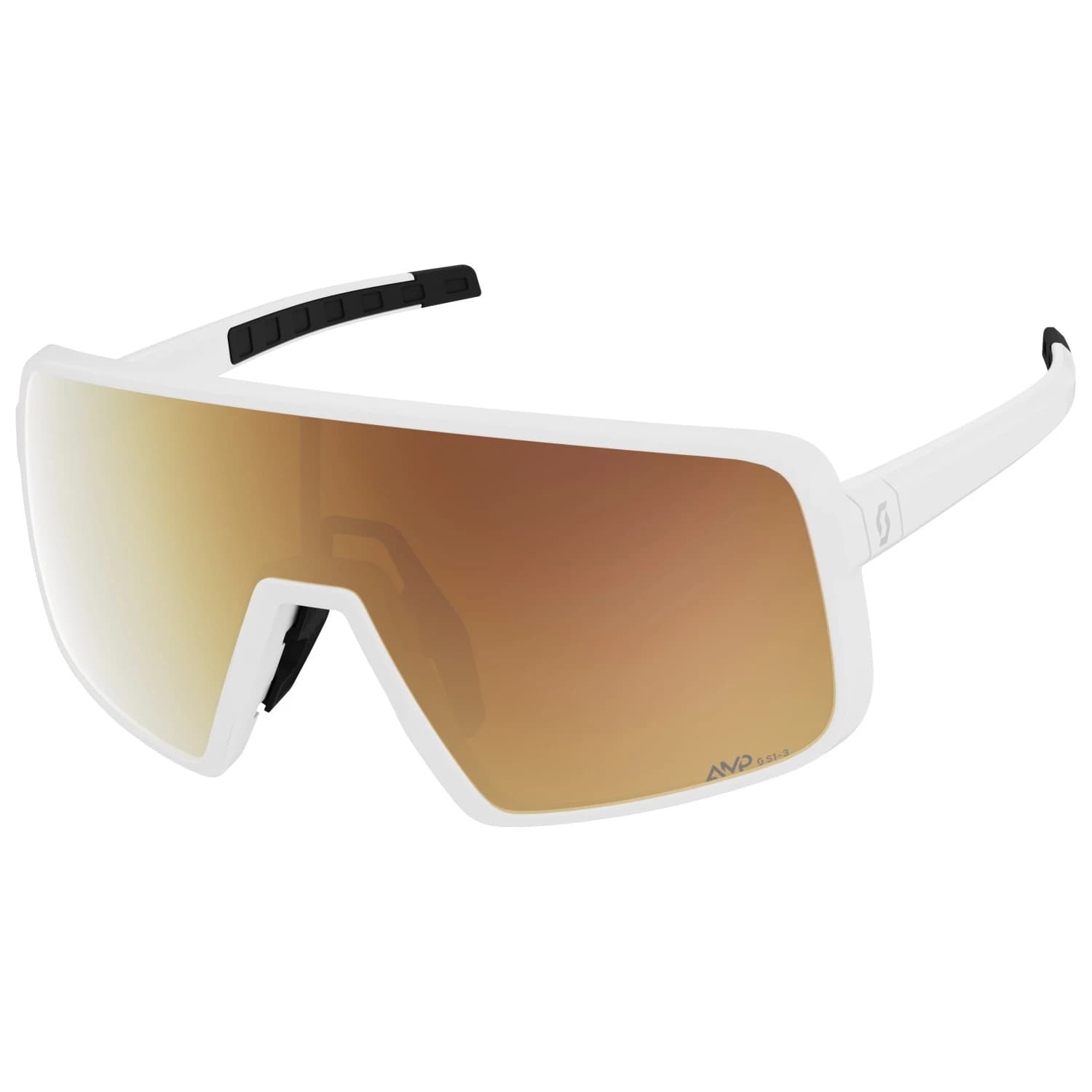 Очила за колоездене Scott Torica LS S1-3 Cycling glasses - White Matt / Glas: AMP Gold Chrome