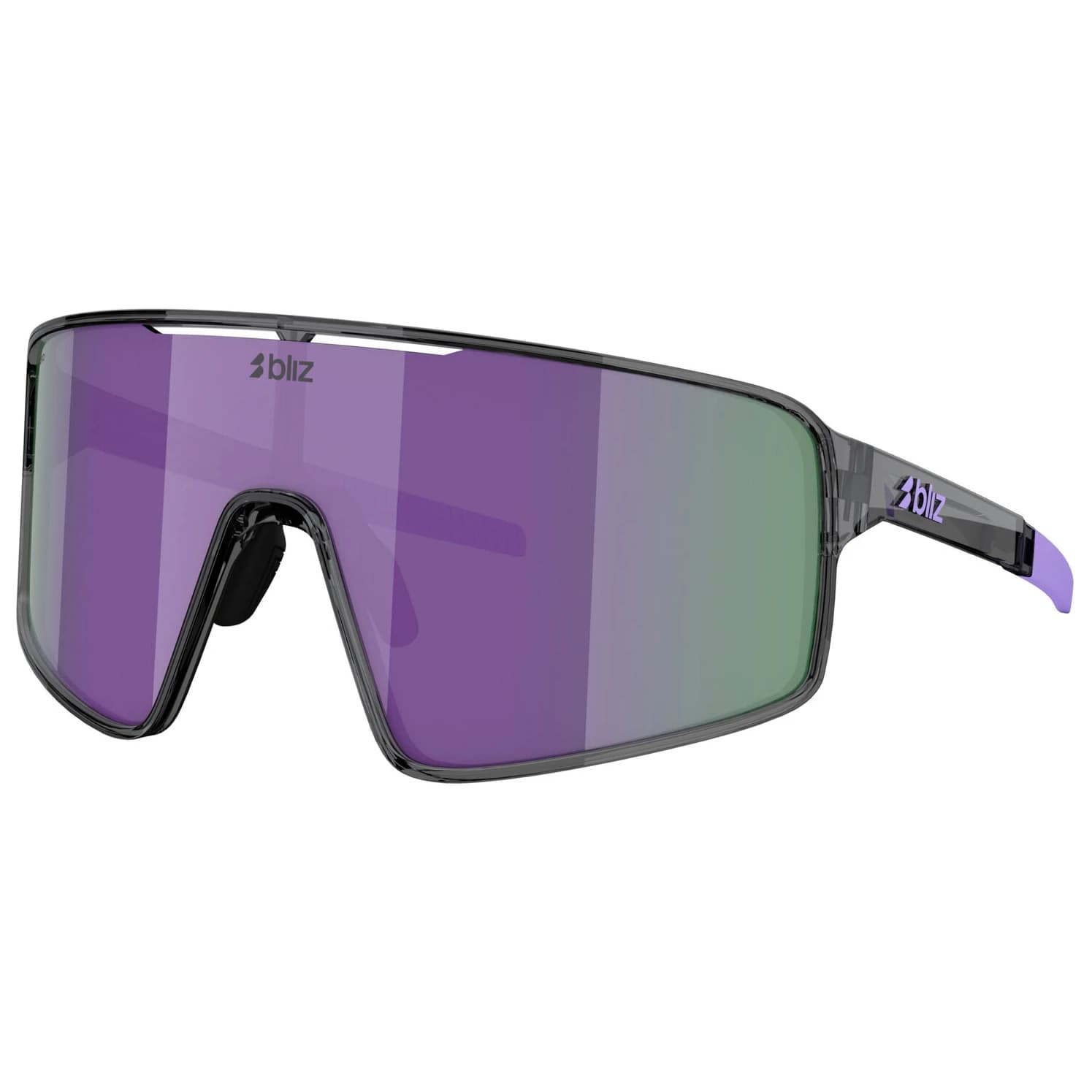 Очила за колоездене Bliz P001s Cat. 3 Cycling glasses - Crystal Black
