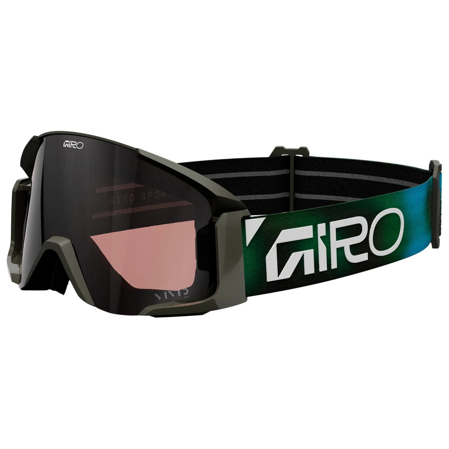 Маска Giro Dropline MTB Vivid S2 Goggles - Frequency Blue