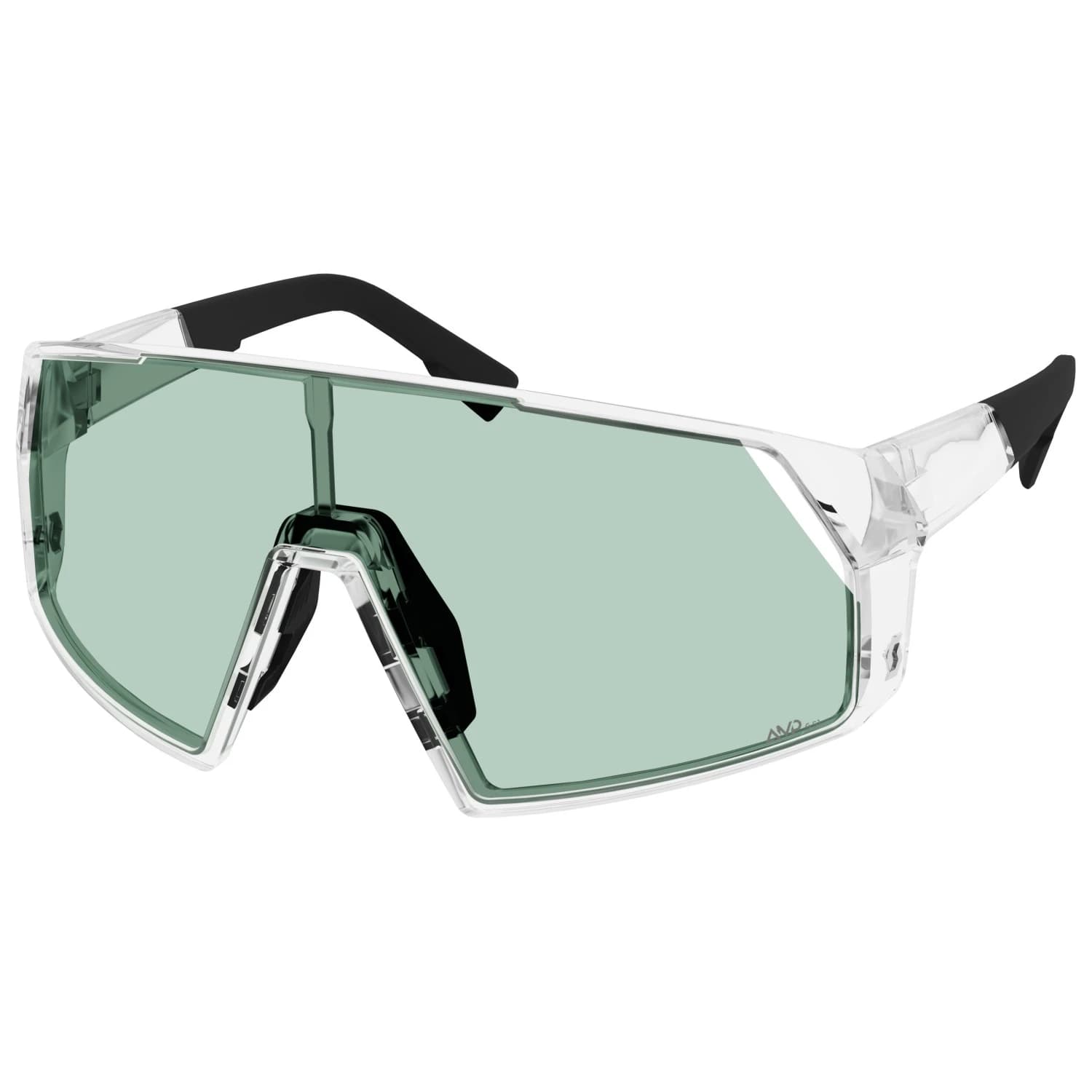 Очила за колоездене Scott Sunglasses Pro Shield S1 Cycling glasses - Translucent / Glas: AMP Green