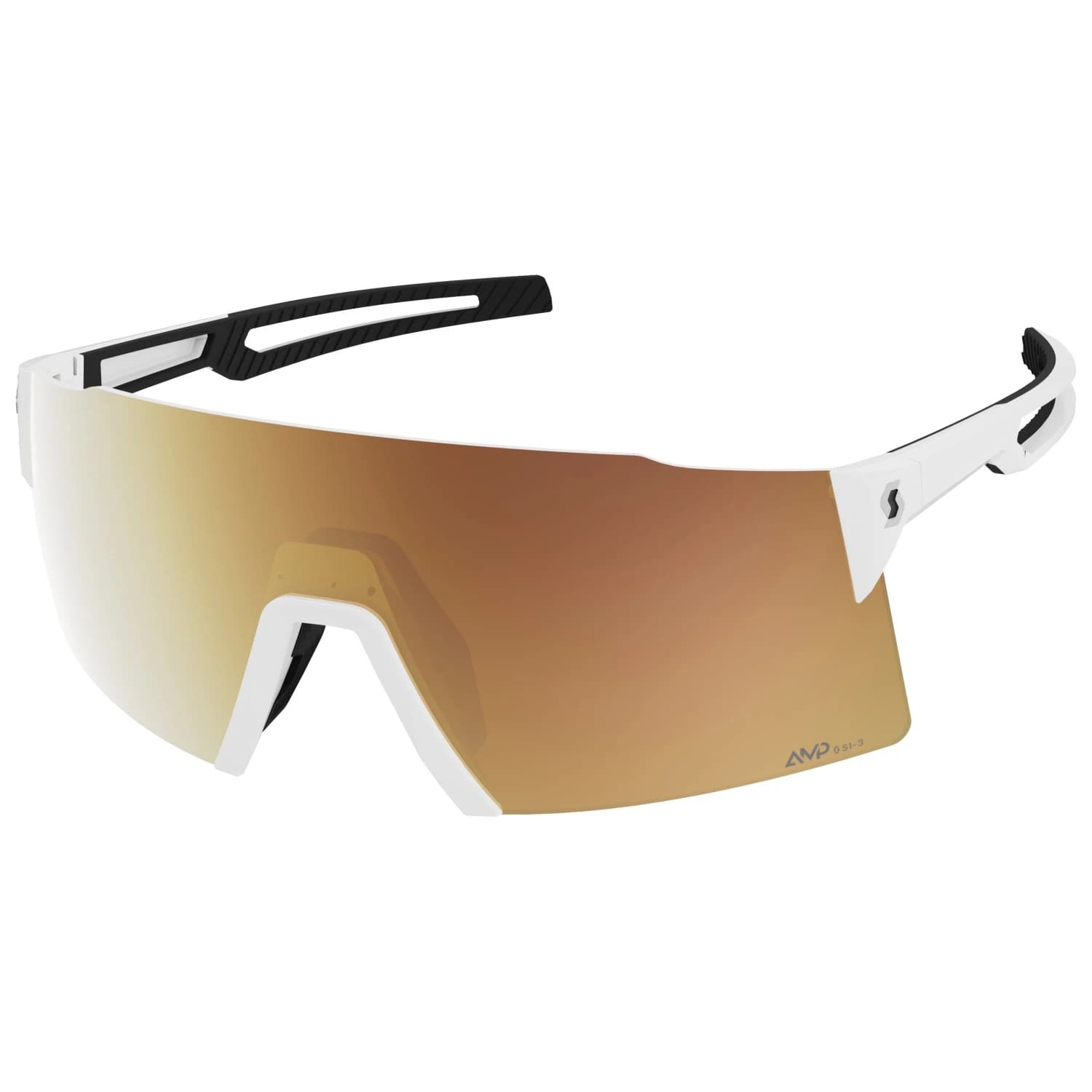 Очила за колоездене Scott Sunglasses Stride Compact Light Sensitive S1-3 Cycling glasses - White / Glas: AMP Gold Chrome