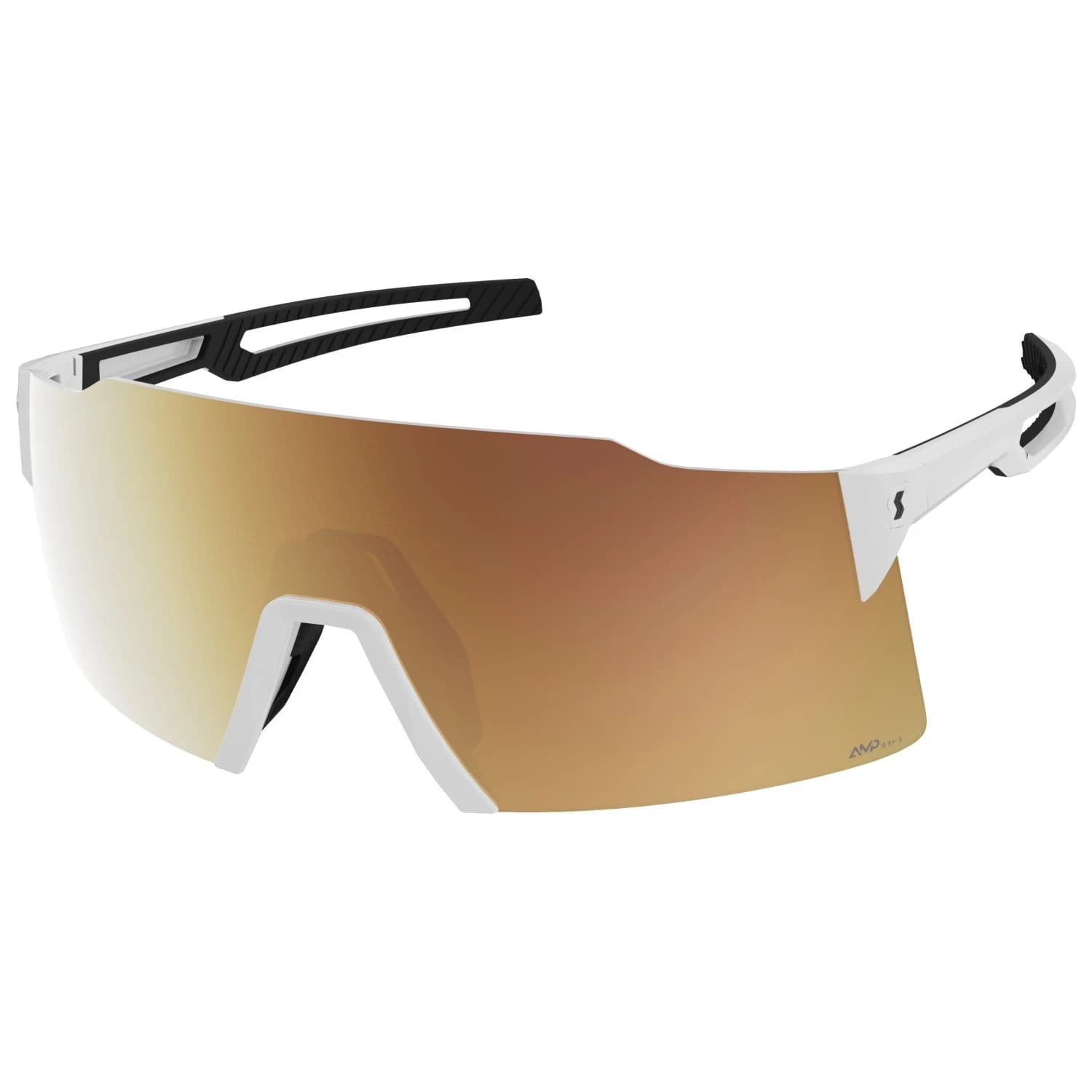 Очила за колоездене Scott Sunglasses Stride Light Sensitive S1-3 Cycling glasses - White / Glas: AMP Gold Chrome