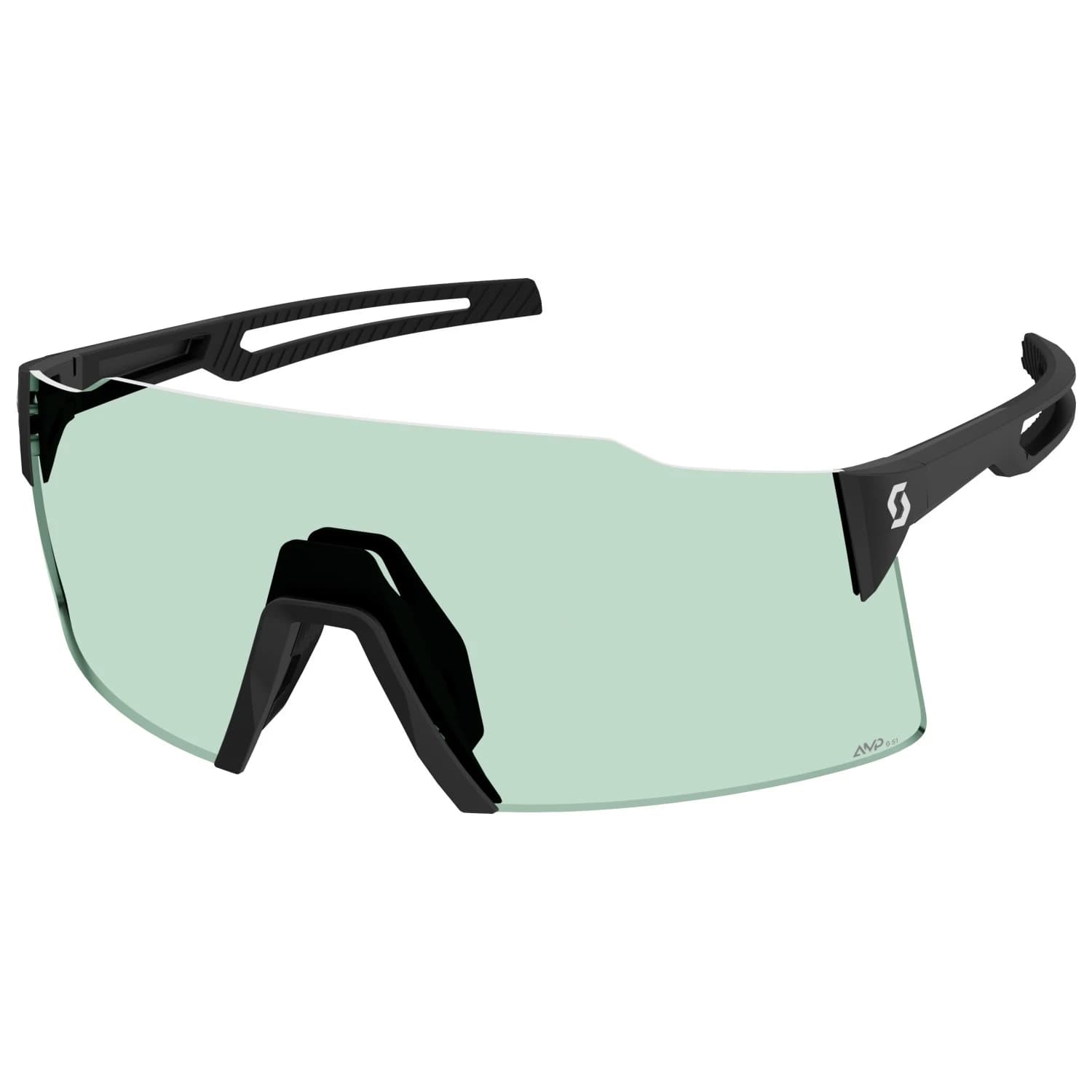 Очила за колоездене Scott Sunglasses Stride S1 Cycling glasses - Black / Glas: AMP Green