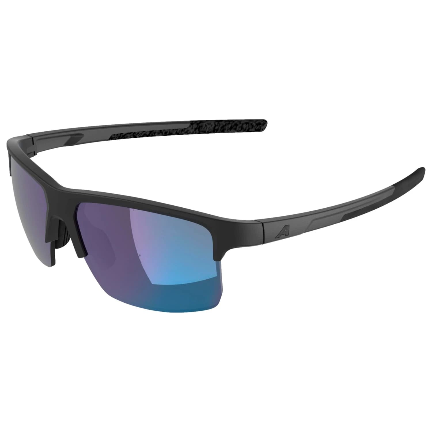 Слънчеви очила Alpina Eagle Q-Lite Mirror S2 Sunglasses - Black Matt / Q-Lite Blue Mirror