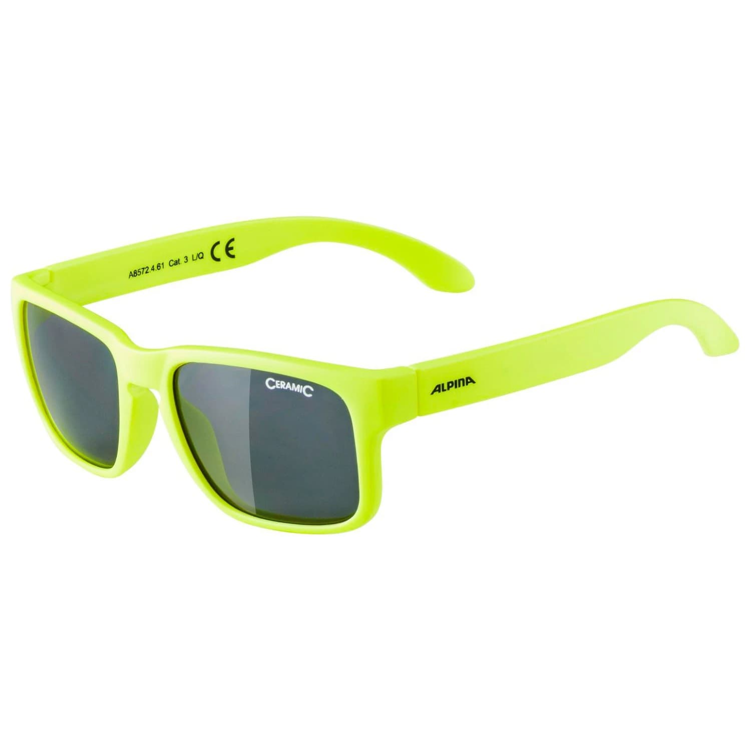 Детски слънчеви очила Alpina Kid's Mitzo S3 Sunglasses - Neon Yellow Matt / Black