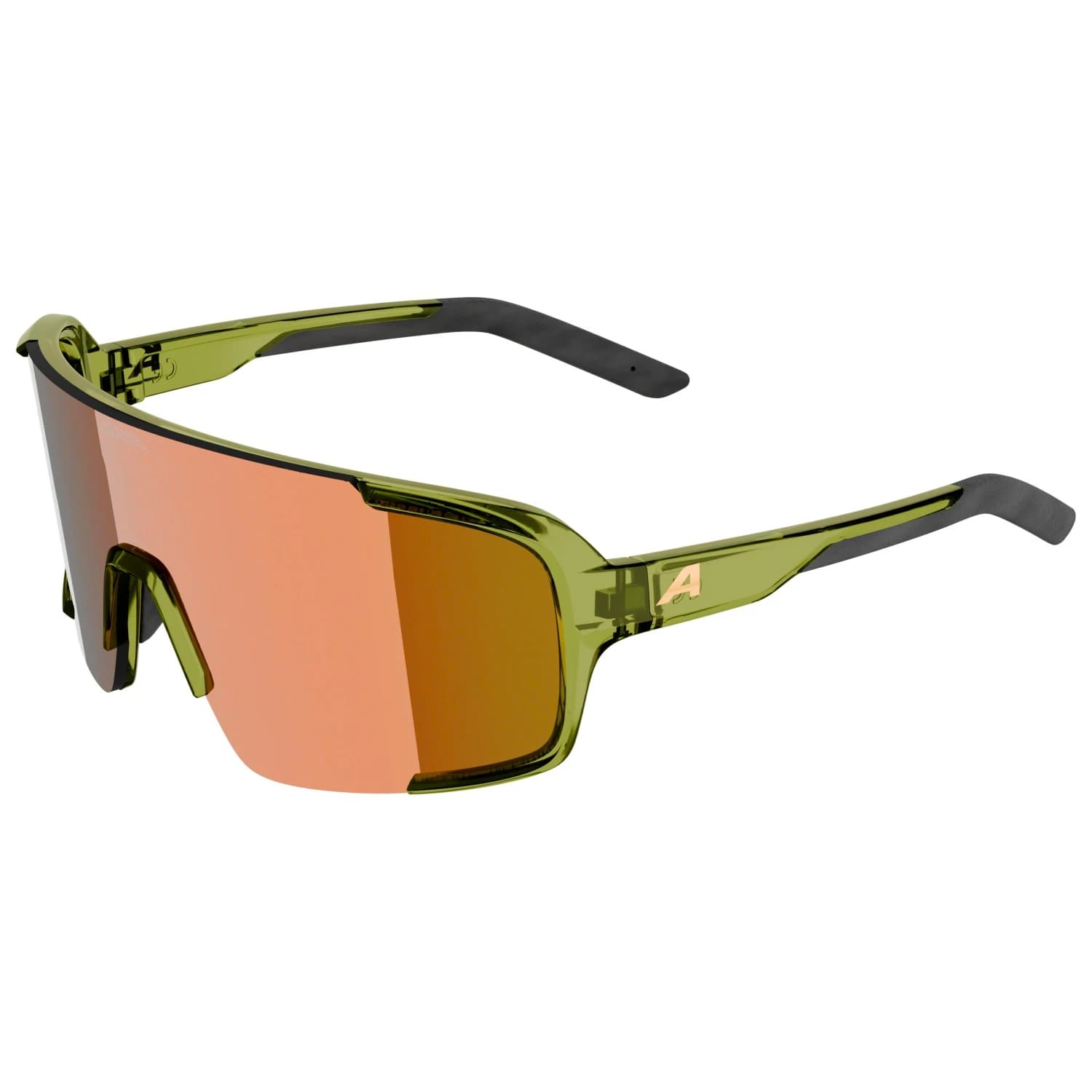 Слънчеви очила Alpina Lumin Mirror S3 Sunglasses - Green Transaprent Gloss / Gold Mirror