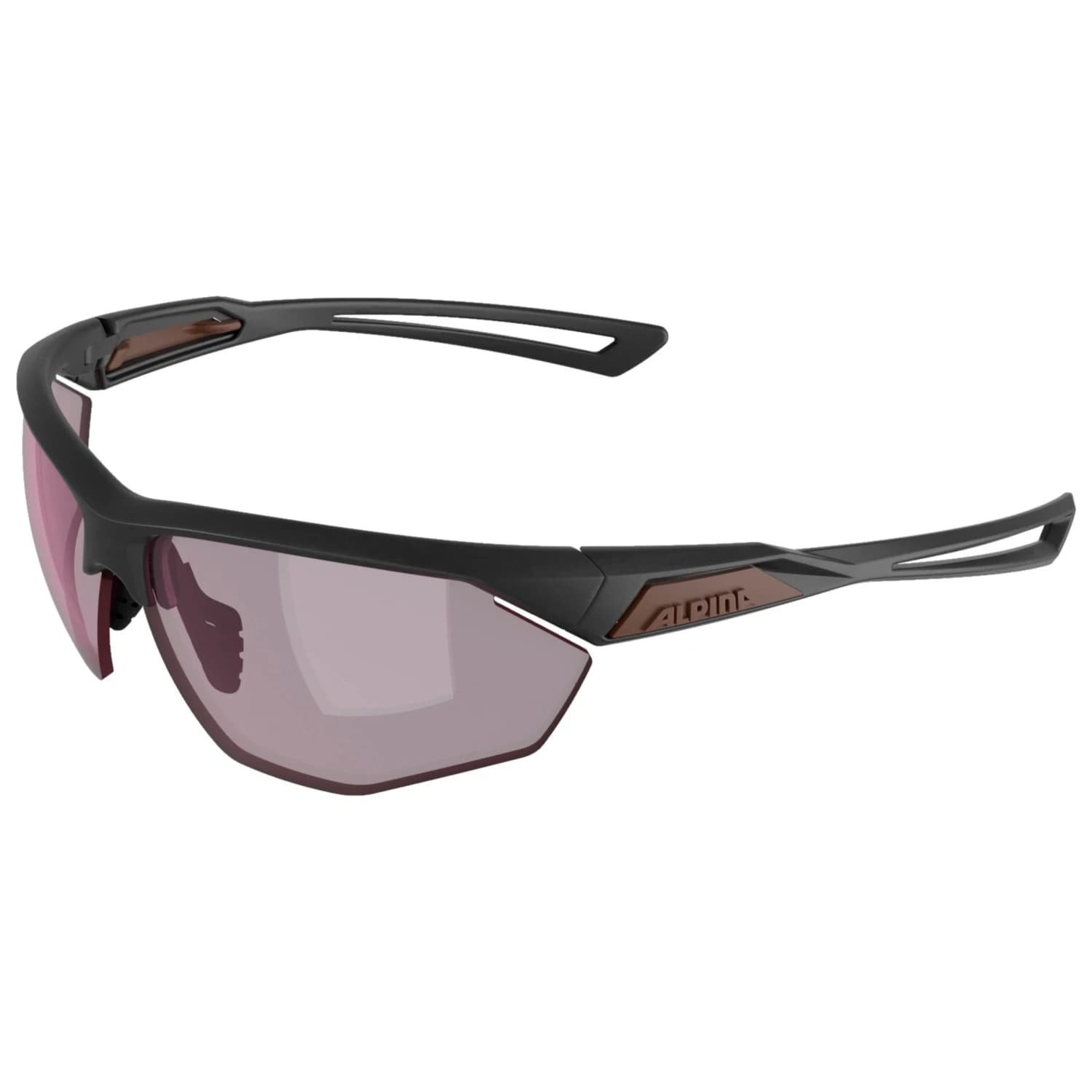 Слънчеви очила Alpina Nylos HR S1 Sunglasses - Gun Matt / Pink