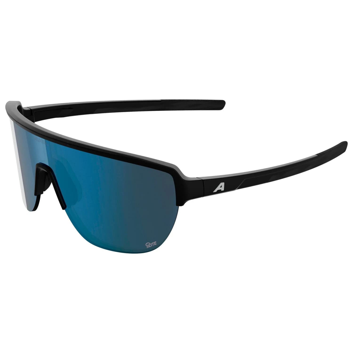 Слънчеви очила Alpina Ram 2.0 Q-Lite Mirror S2 Sunglasses - Black Matt / Q-Lite Blue Mirror