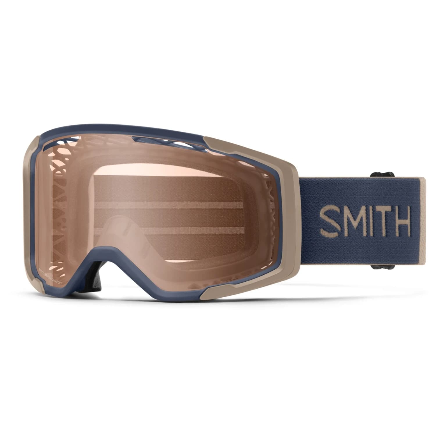 Маска Smith Rhythm MTB ChromaPop S3 + Clear S0 Goggles - Royal Navy / Summit / ChromaPop Amber Low Light / Clear