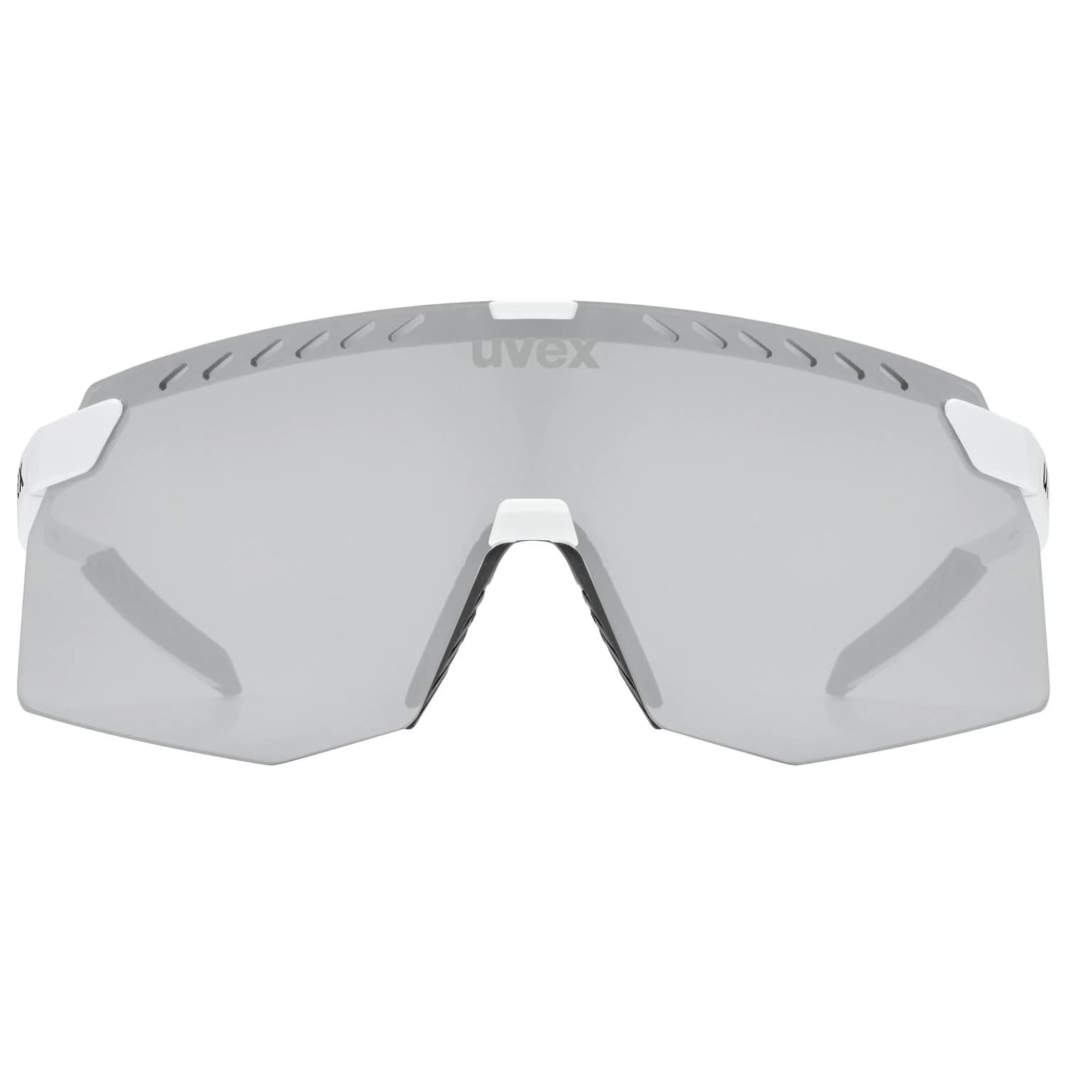 Очила за колоездене Uvex Pace Stage Supravision Cat. 3 Cycling glasses - White Matt / Mirror Silver