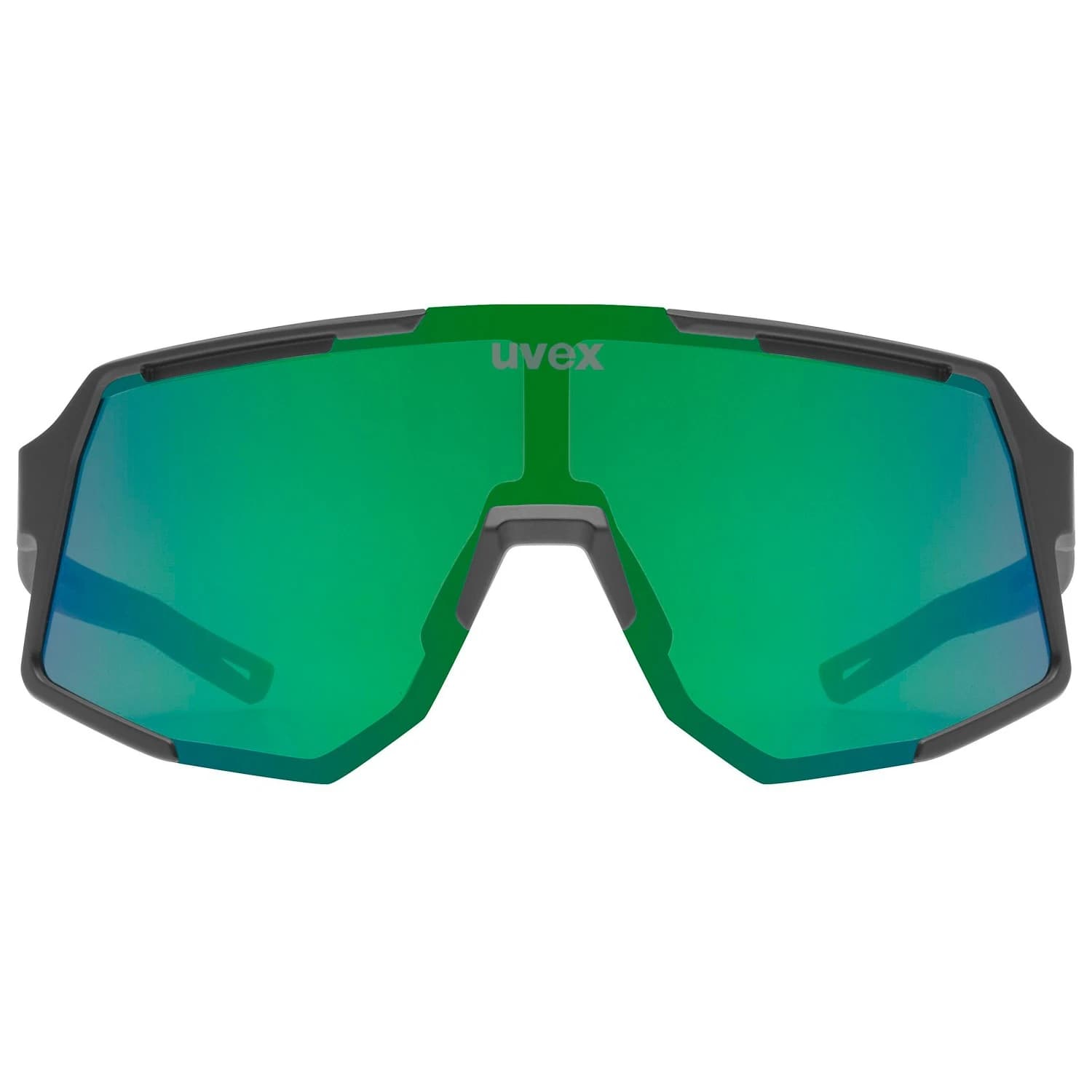 Очила за колоездене Uvex Sequenze Supravision Cat. 3 Cycling glasses - Black Matt / Mirror Green