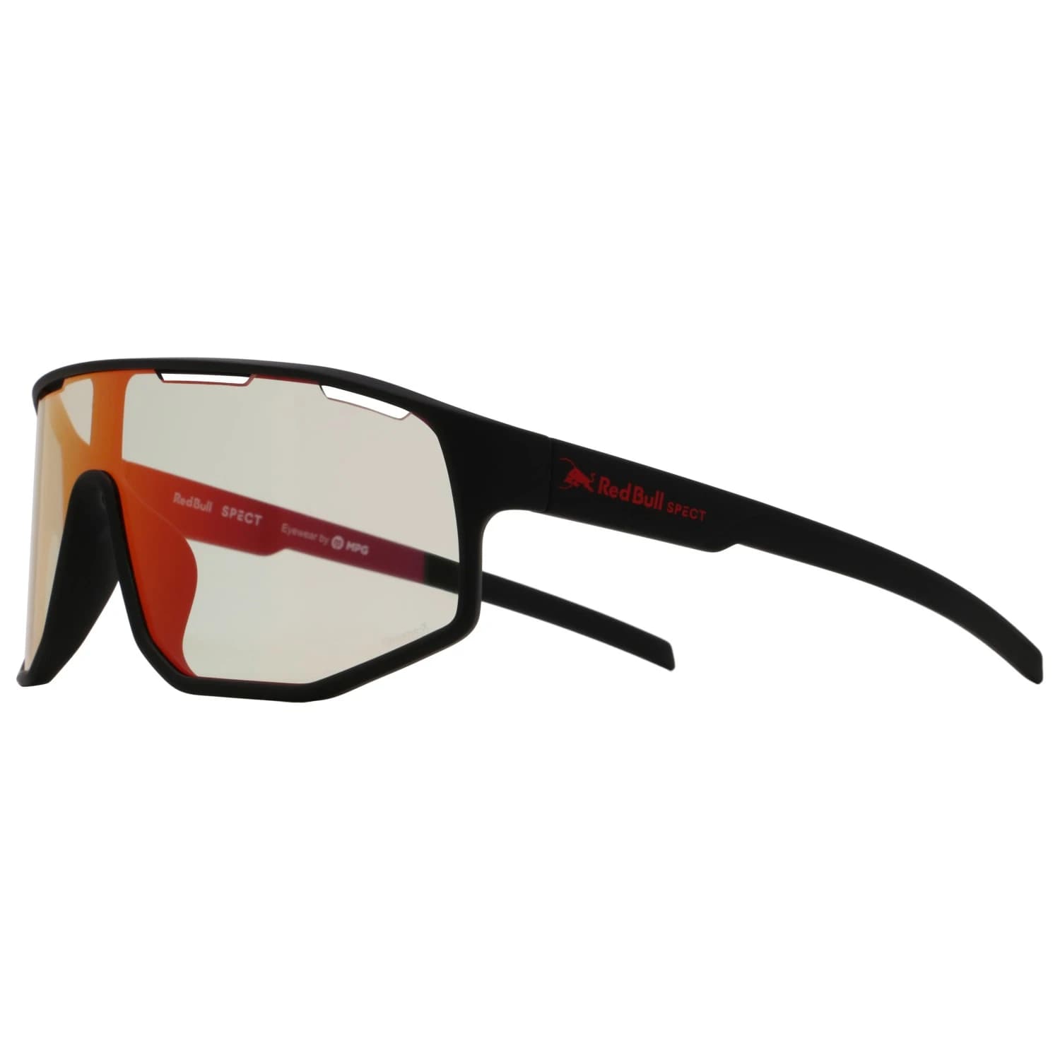 Очила за колоездене Red bull spect Dash Pro Photochromic S1-3 Cycling glasses - Soft Black / Red Mirror