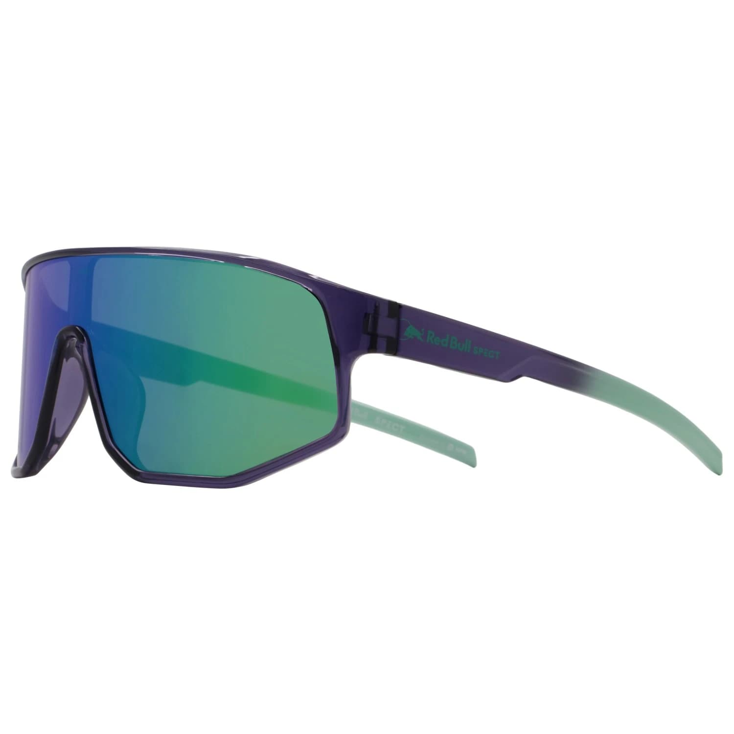 Очила за колоездене Red bull spect Dash S3 Cycling glasses - Dark Purple / Smoke Green Mirror